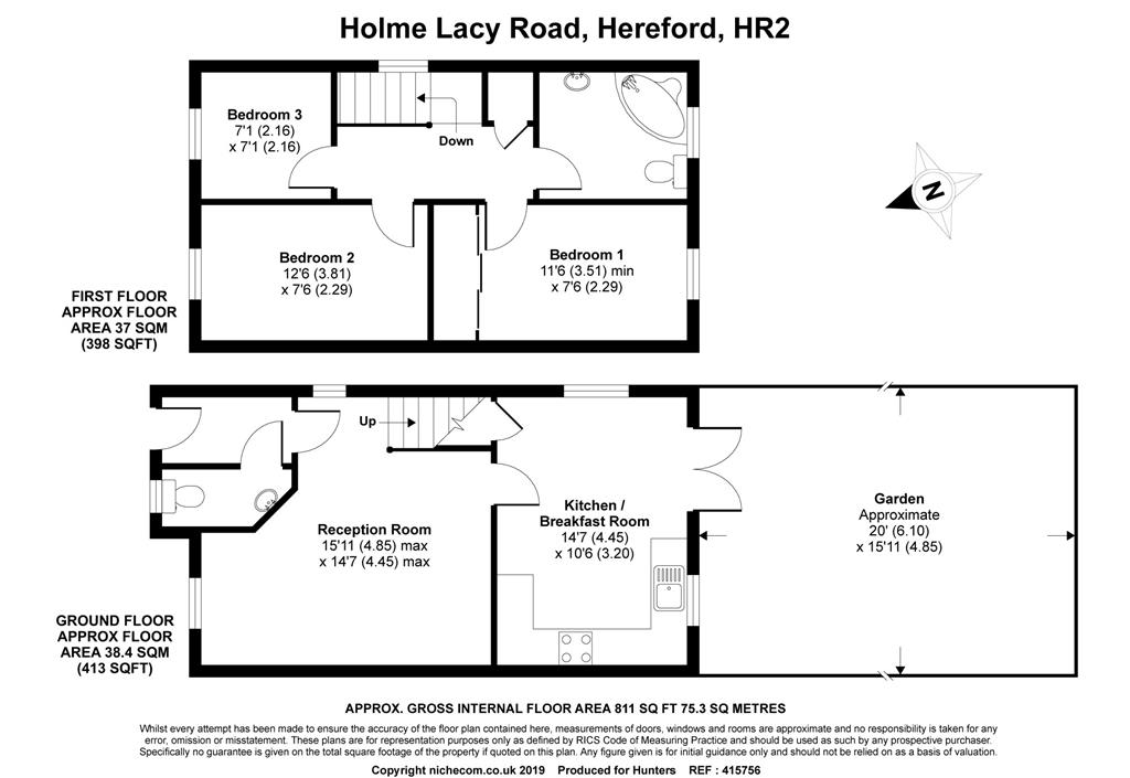 3 Bedrooms Semi-detached house for sale in Holme Lacy Road, Hereford HR2