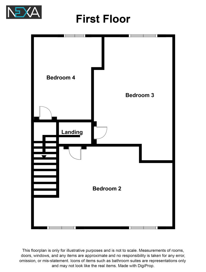 5, King Street, Pontypridd floorplan