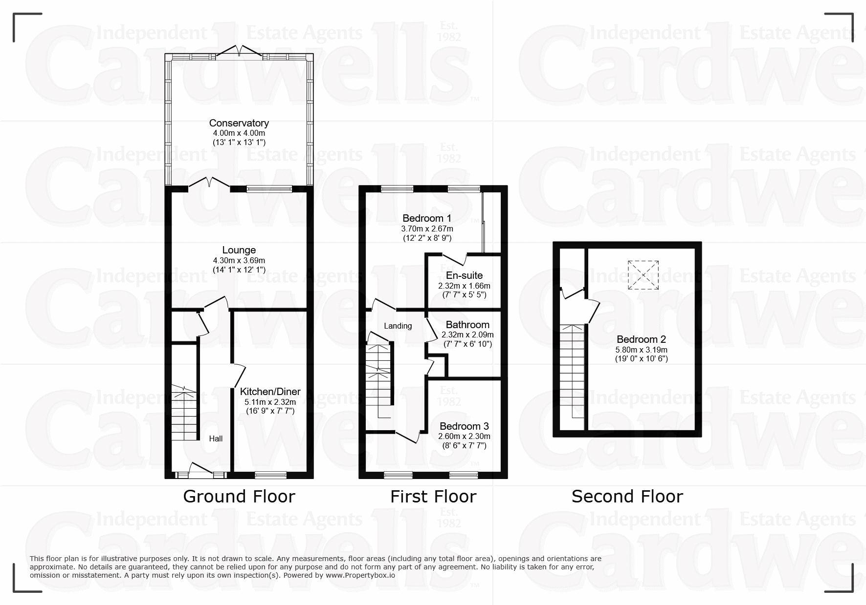 2 Stoneleigh Villas, Stoneleigh Drive, Manchester floorplan