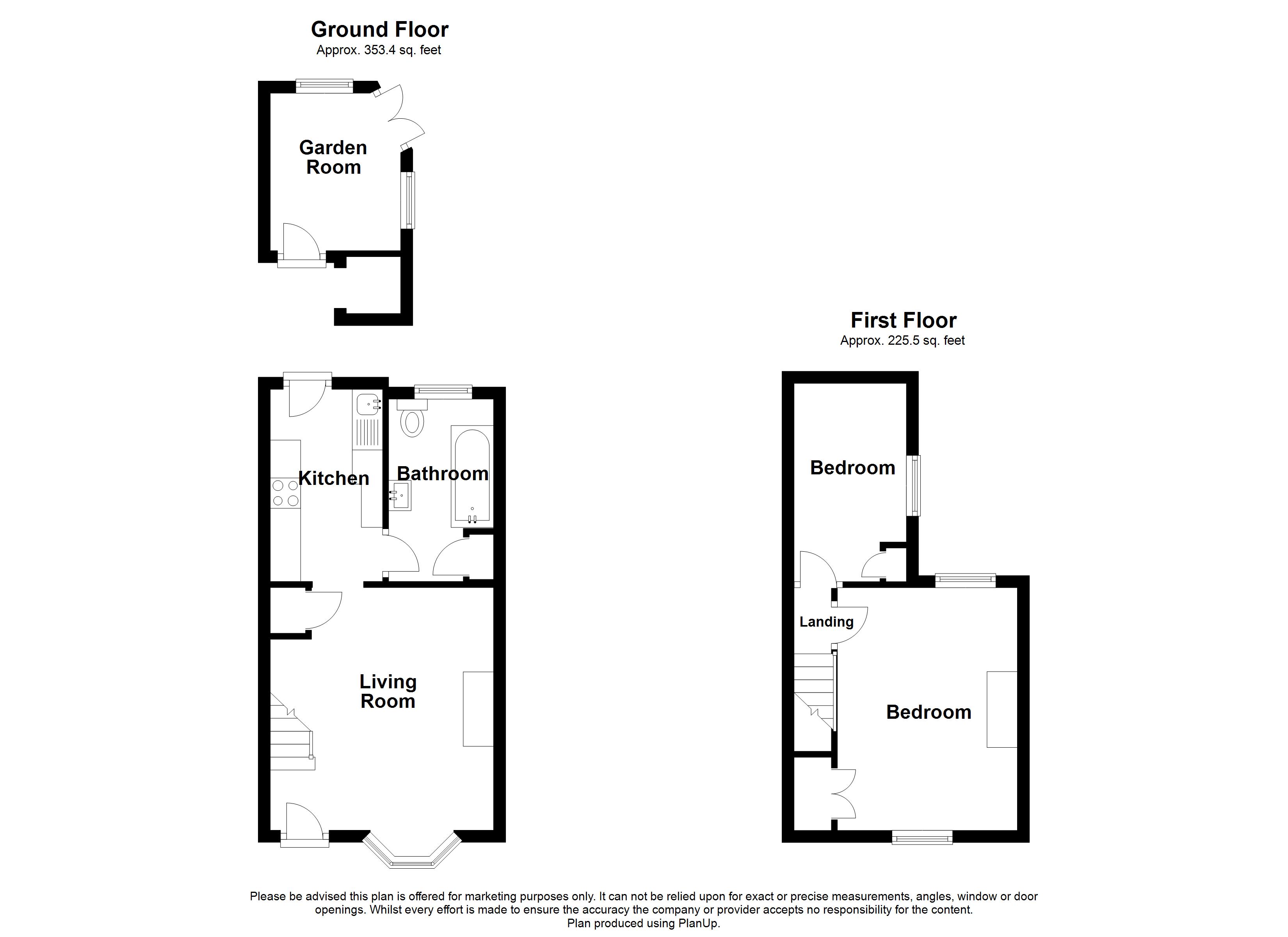 Burnt Oak Terrace, Gillingham ME7, 2 bedroom terraced house for sale