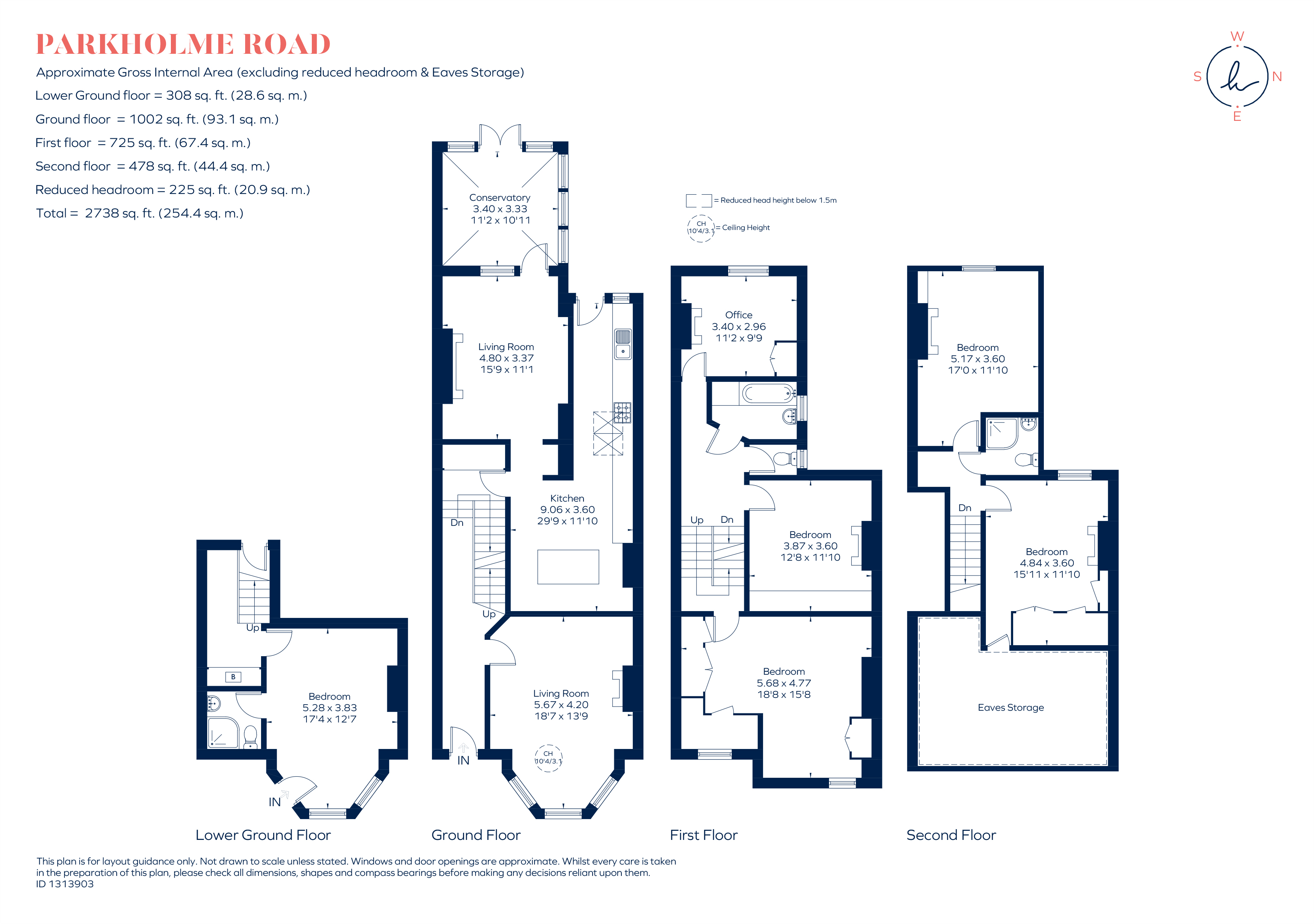 47, Parkholme Road, London floorplan