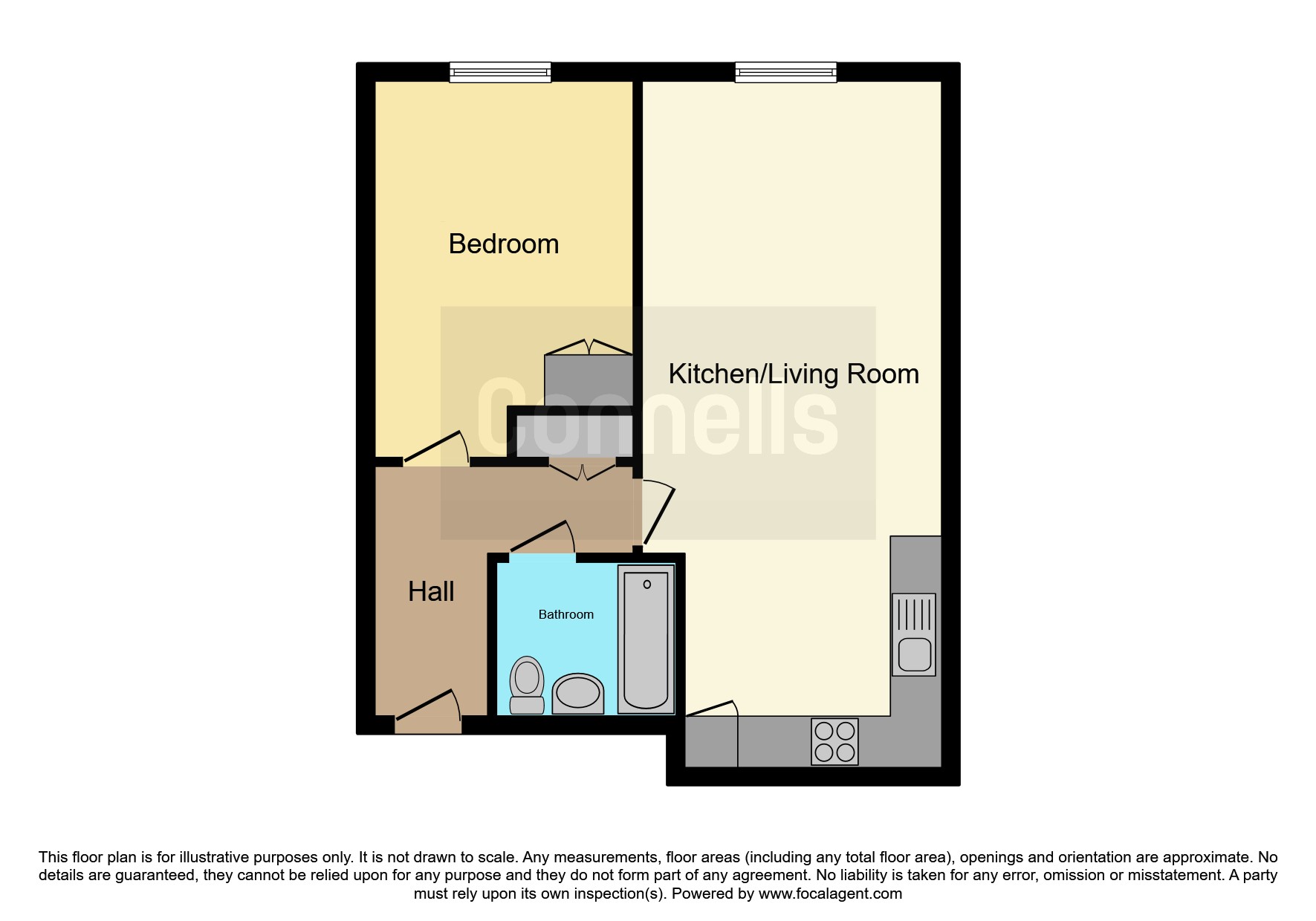 Flat 3, Addison House, 2, Ashton Rise, Bristol floorplan