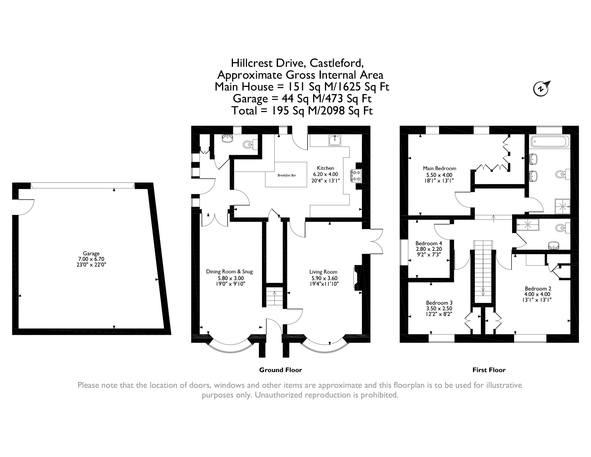 7 Hillcrest Drive, Wakefield floorplan