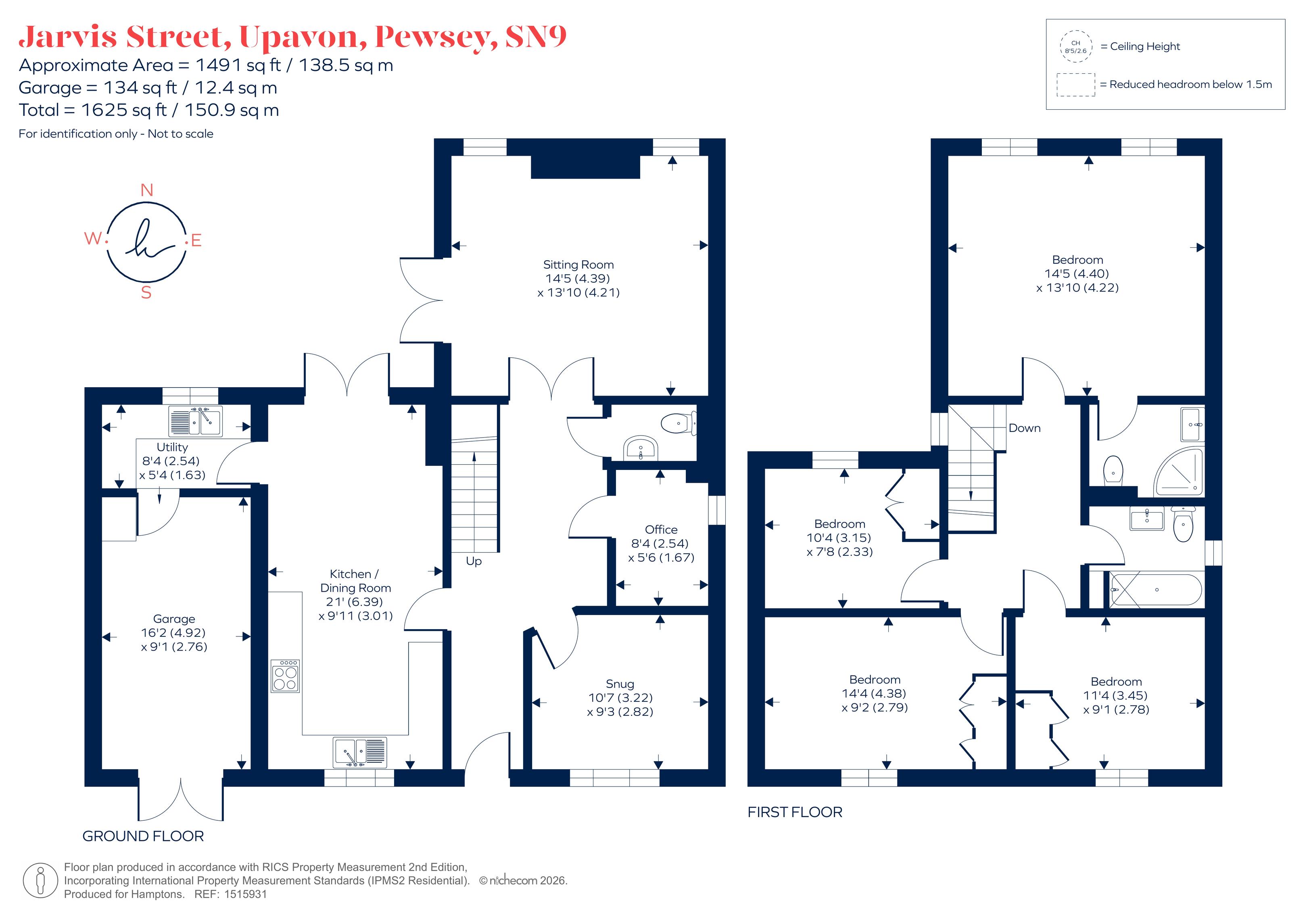 2, Jarvis Street, Upavon floorplan