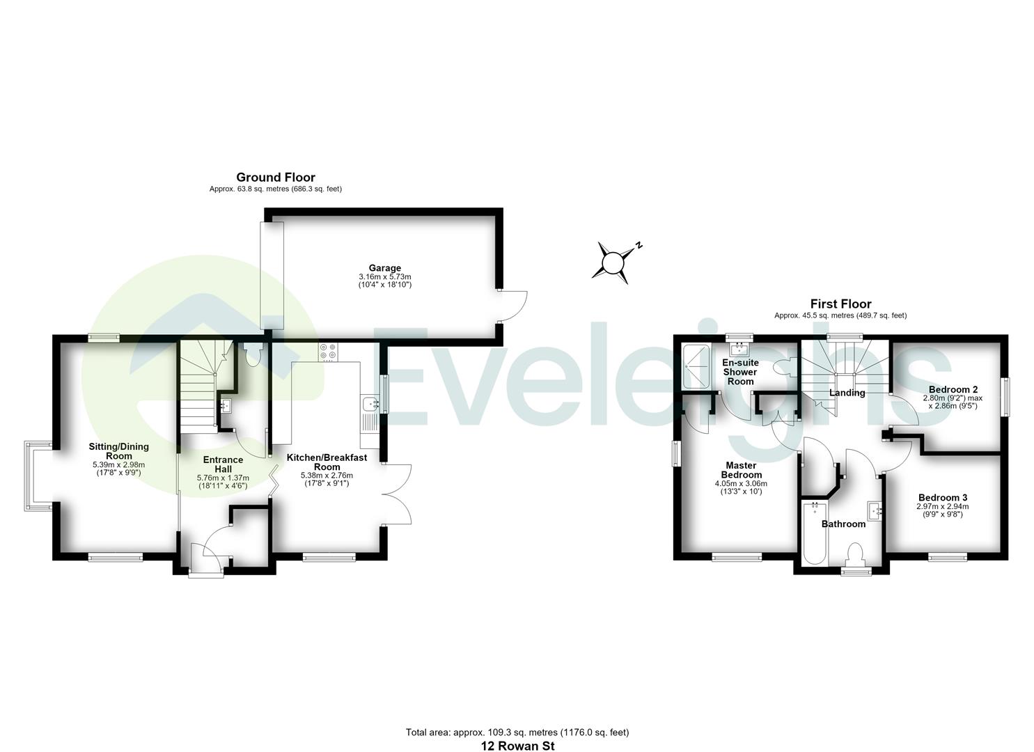 Rowan Street, Bristol floorplan