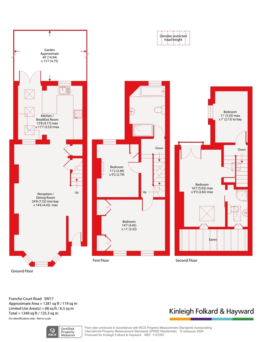 80, Franche Court Road, London floorplan