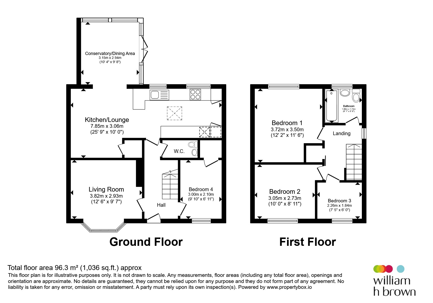 Raywood Close, Leeds floorplan