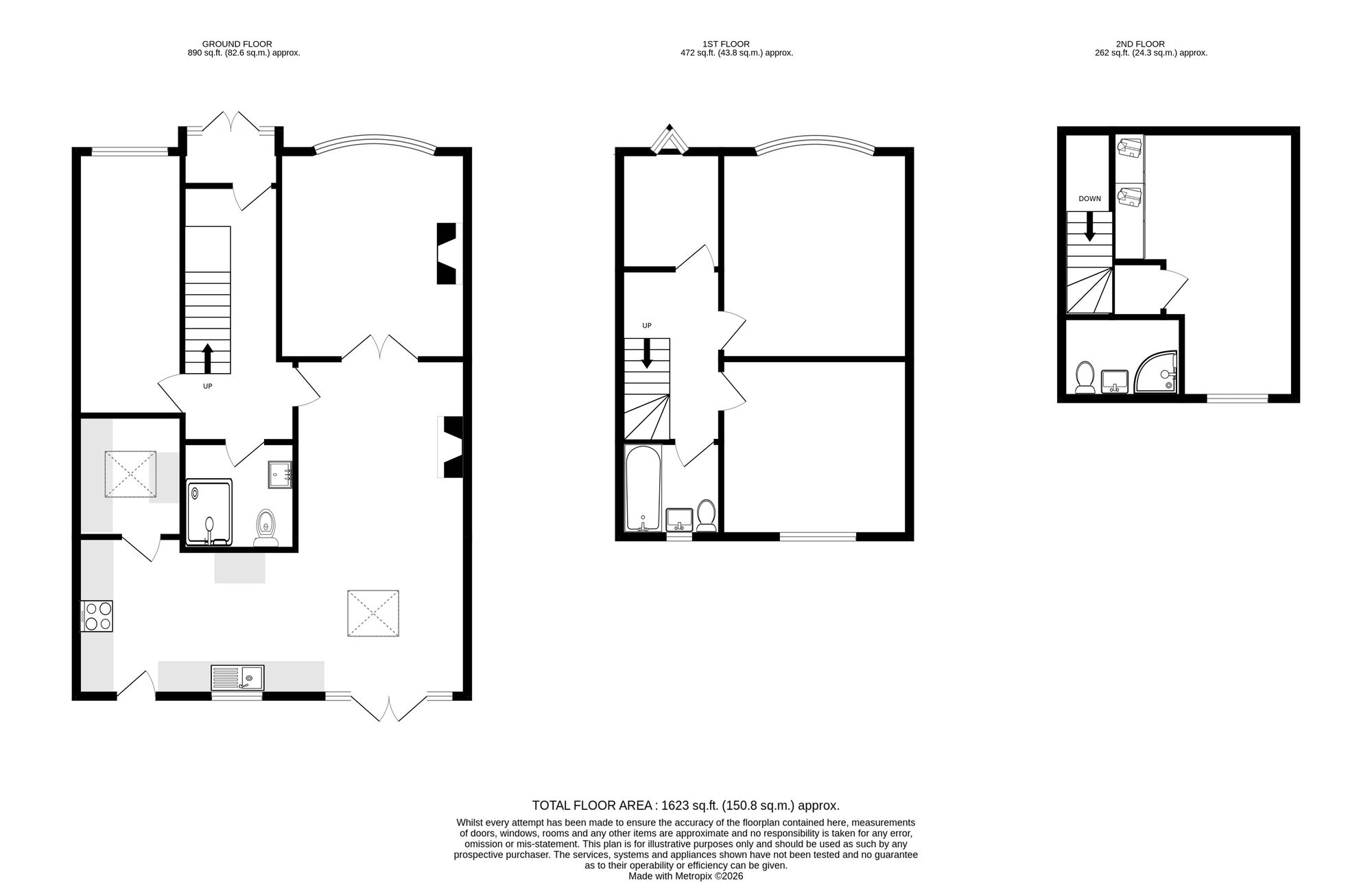 8 Priory Road, Gillingham floorplan