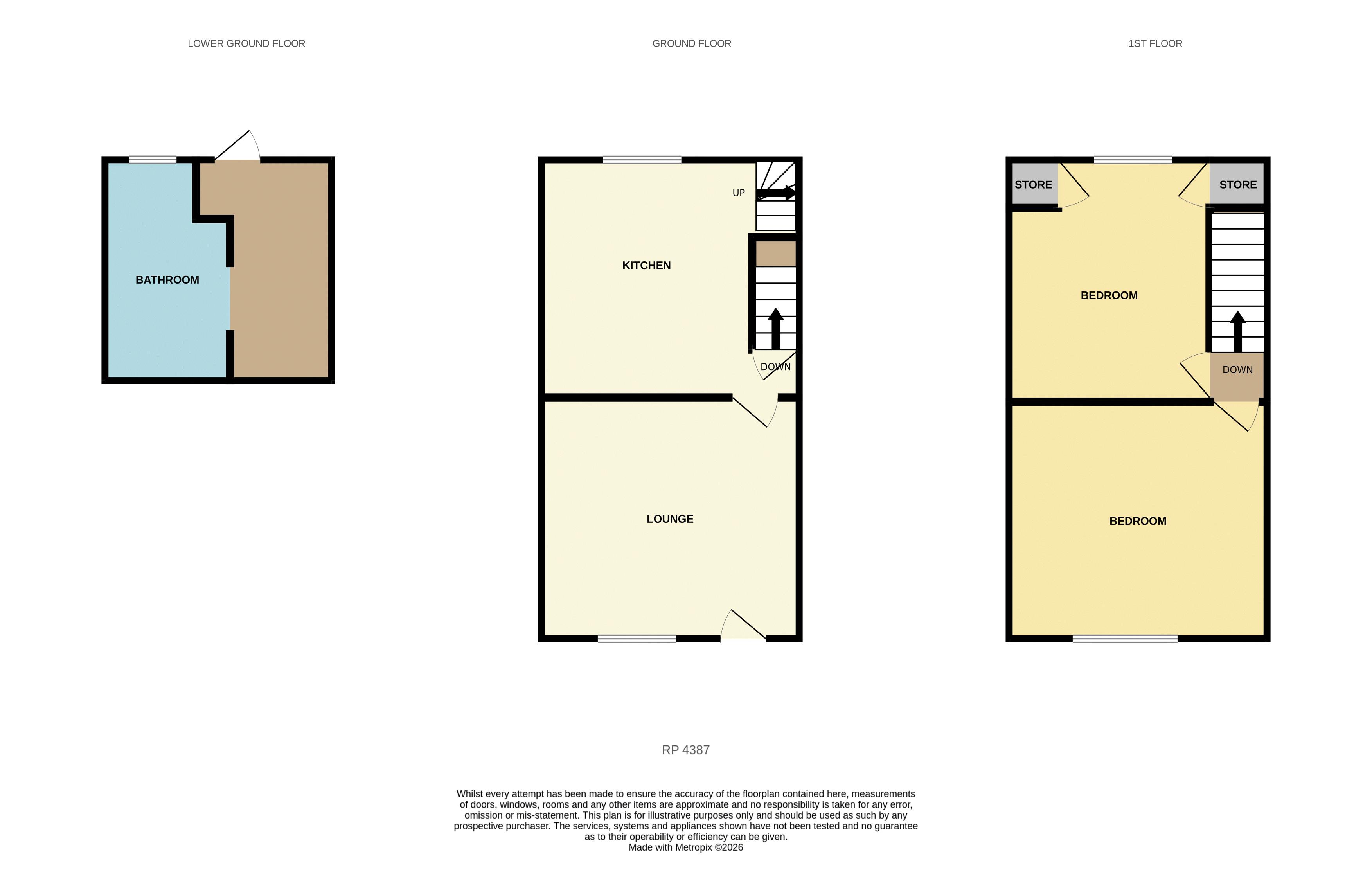 39, Grange Road, Colwyn Bay floorplan