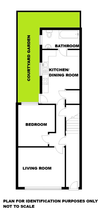 Flat 1, 40, Portland Road, Aberystwyth floorplan