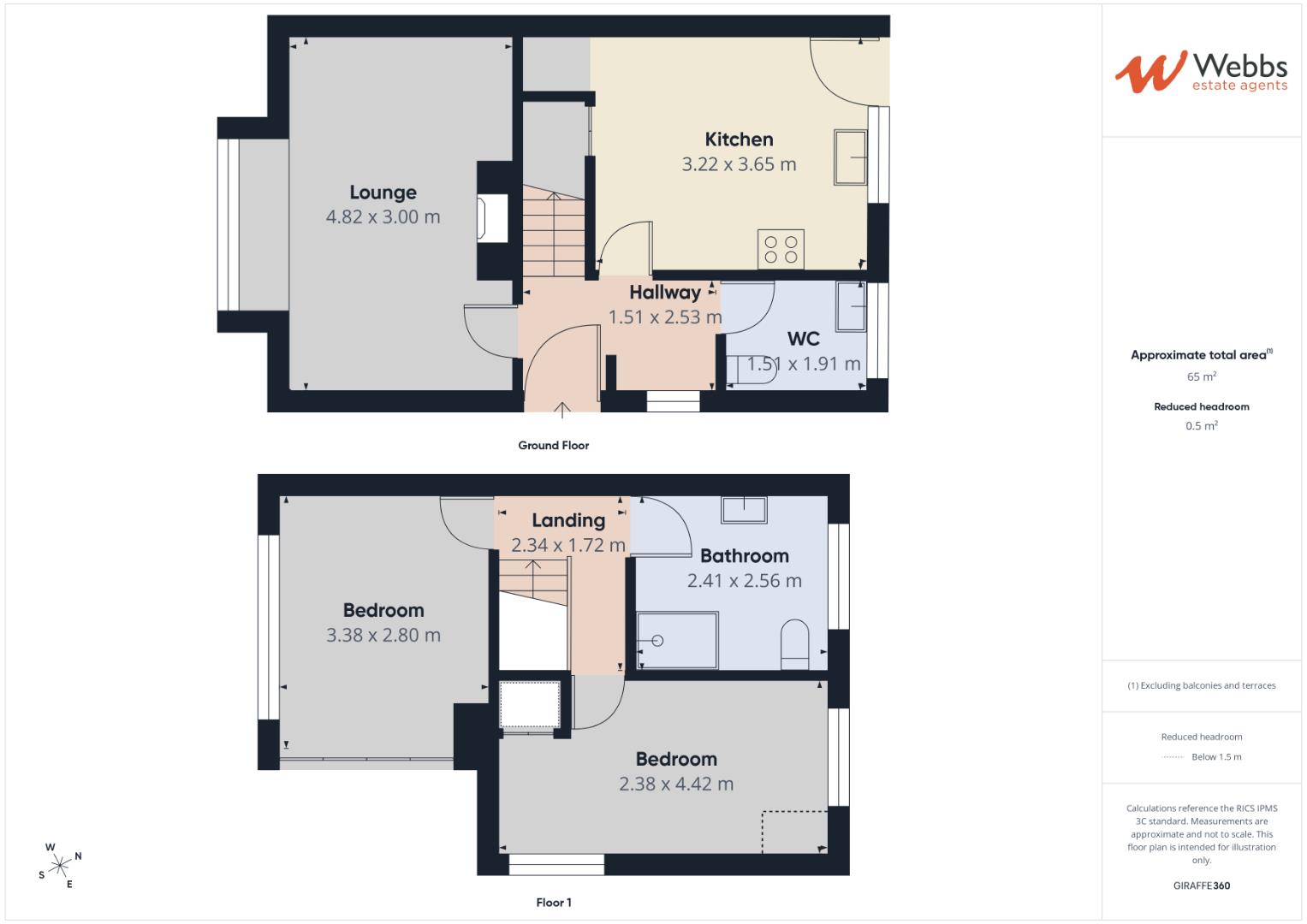 18, Red Lion Crescent, Cannock floorplan