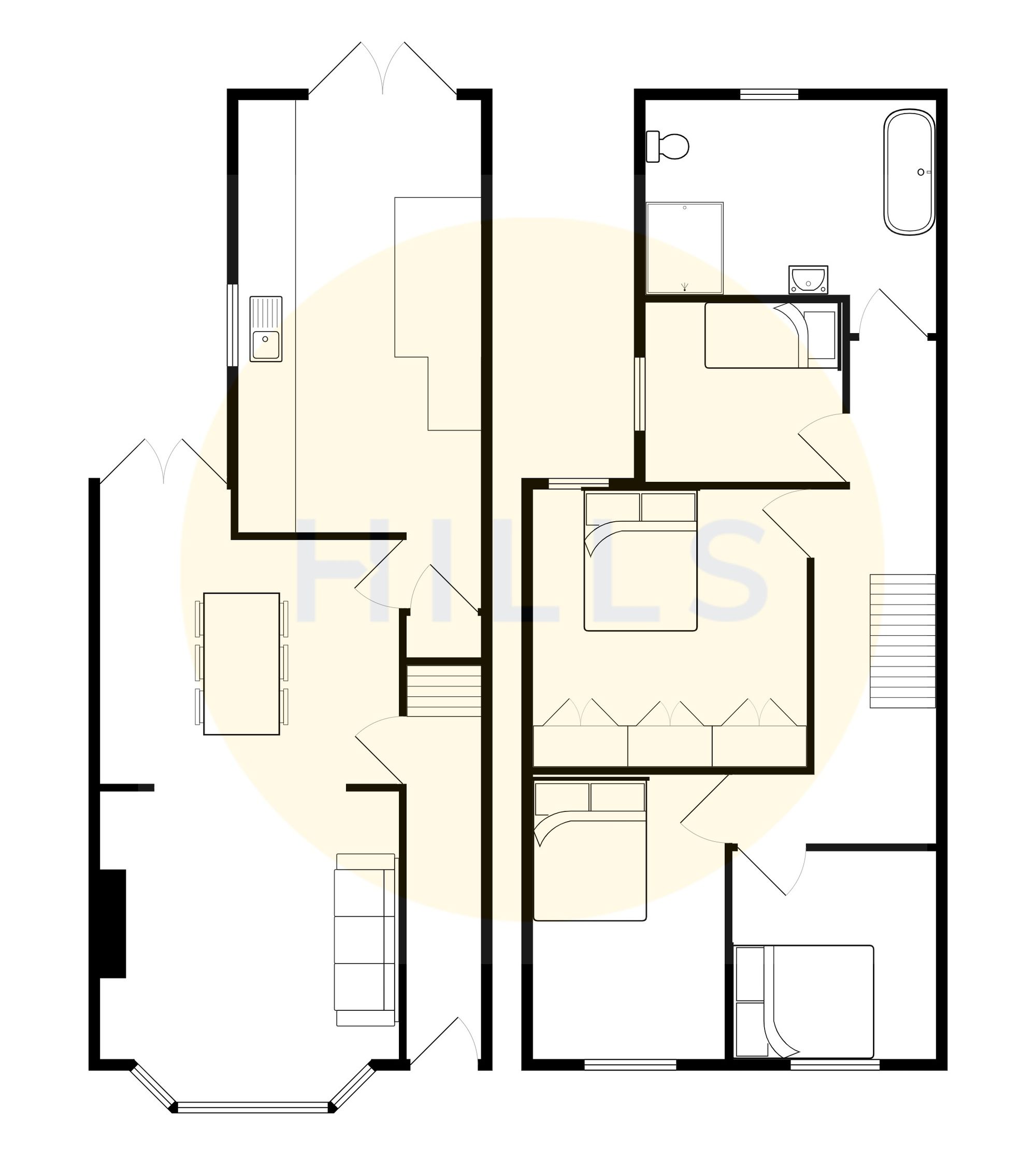 21 Cecil Road, Manchester floorplan