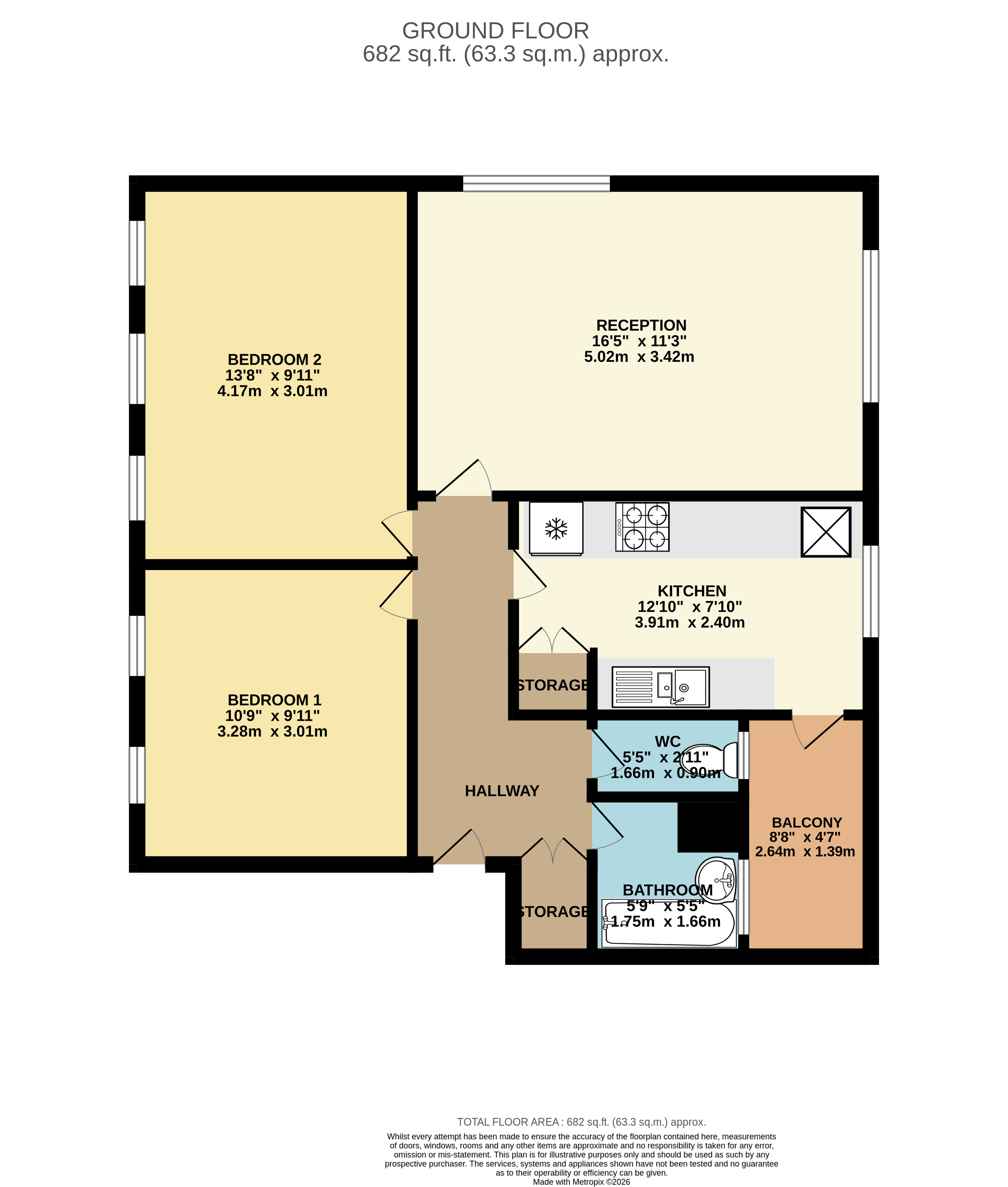 Mallard Court, London floorplan