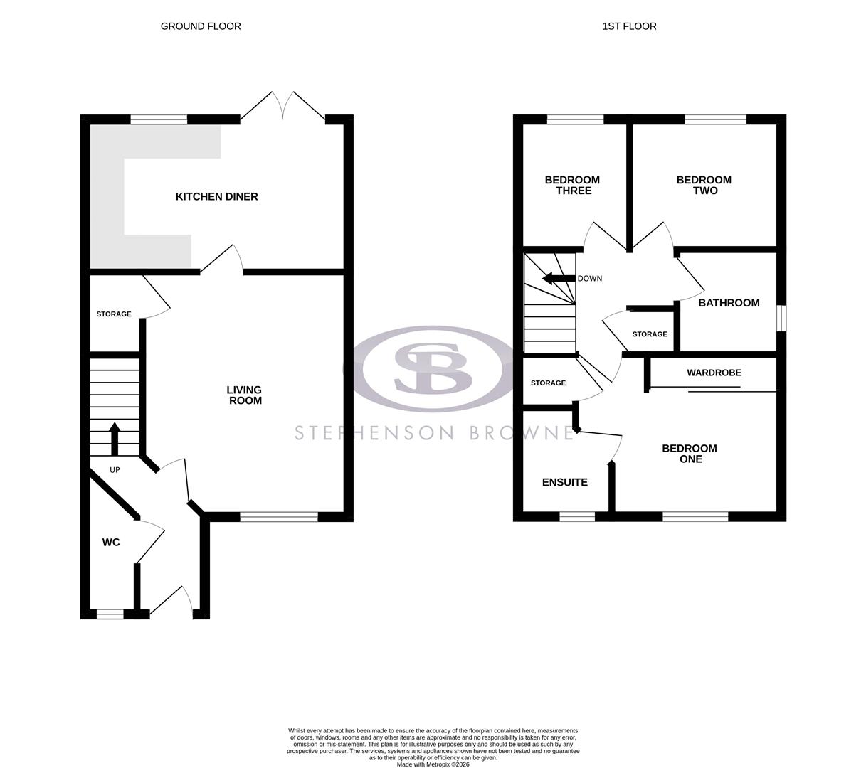 12, Teasel Close, Sandbach floorplan