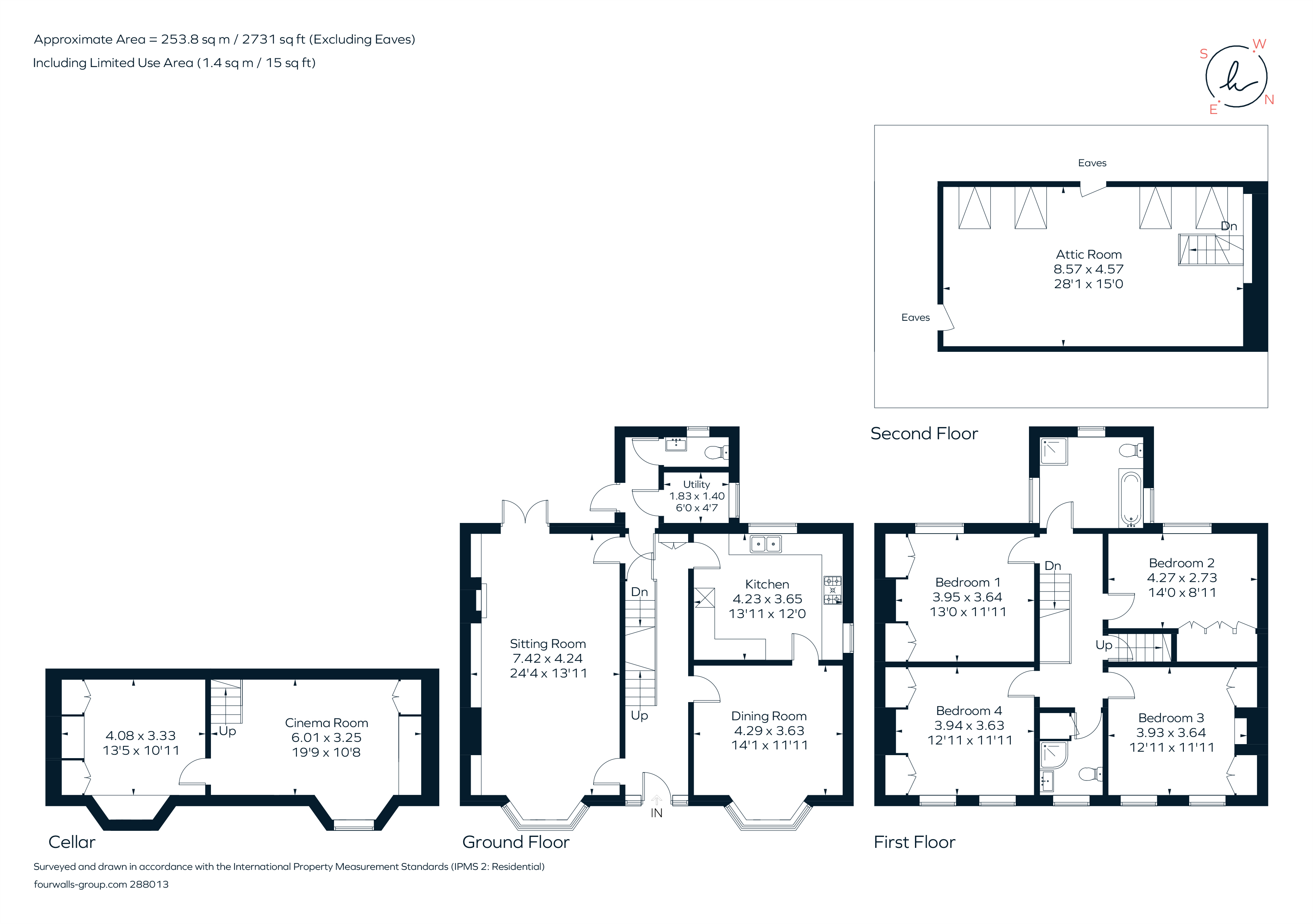 Airly House, Tilford Road, Hindhead floorplan