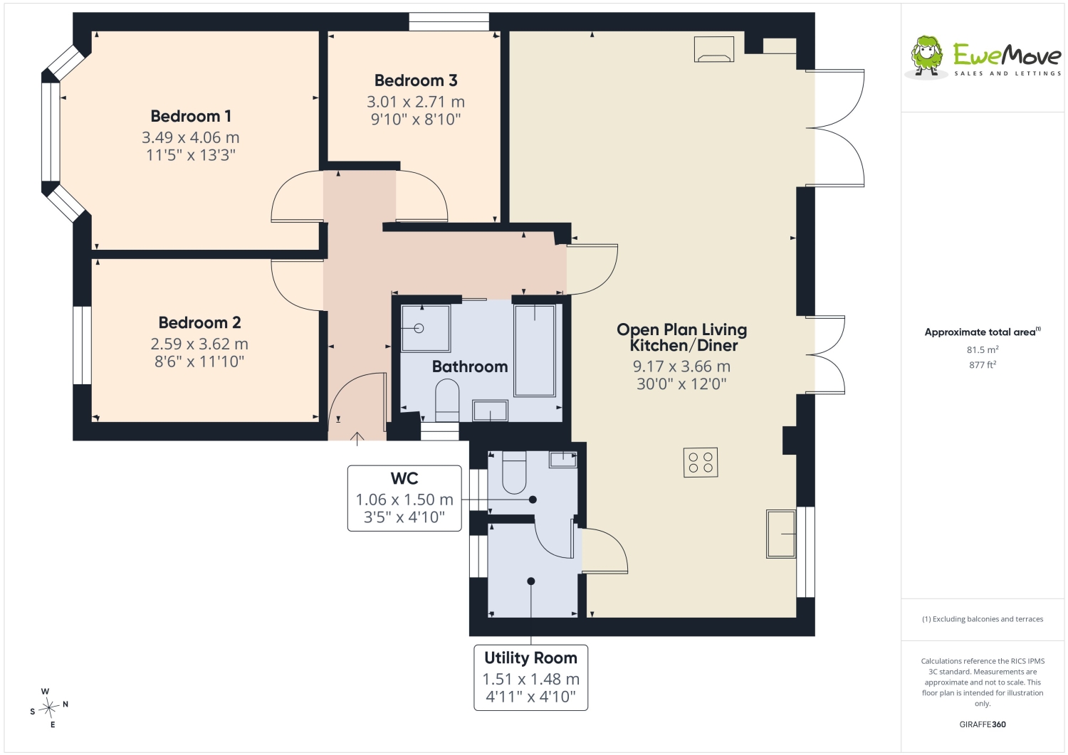 18, Elvington Park, York floorplan