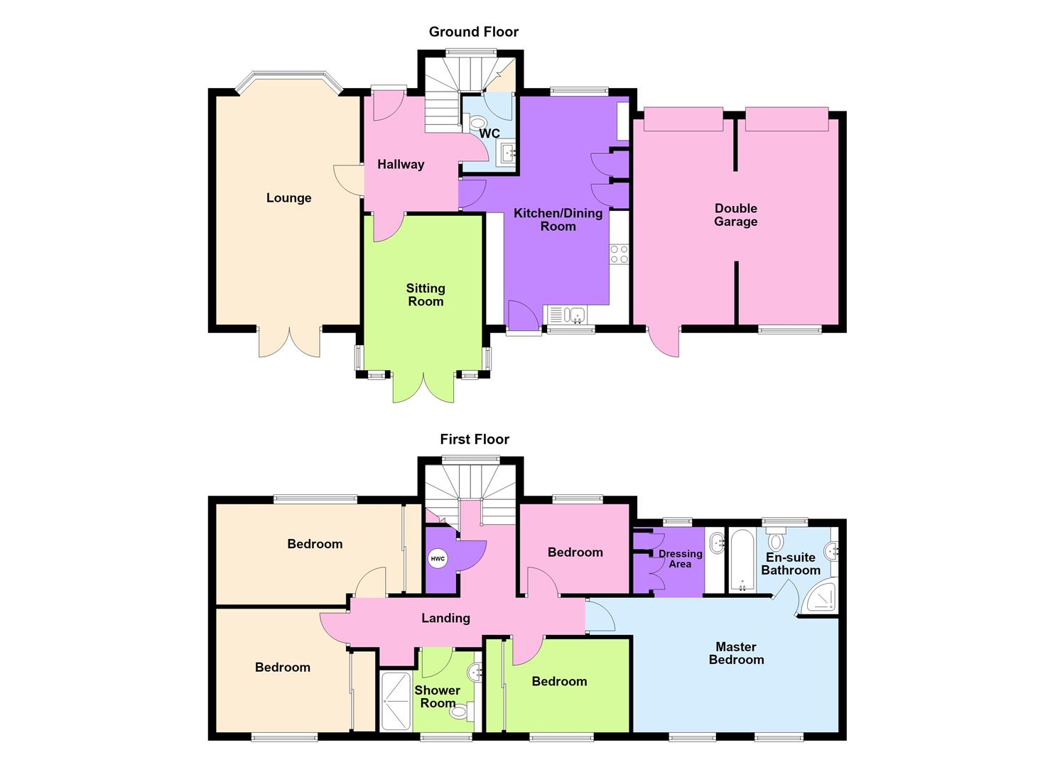 4, The Willows, Brent Knoll, Highbridge floorplan