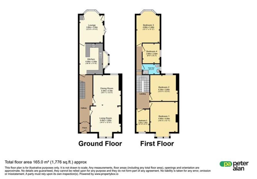 32, Ombersley Road, Newport floorplan
