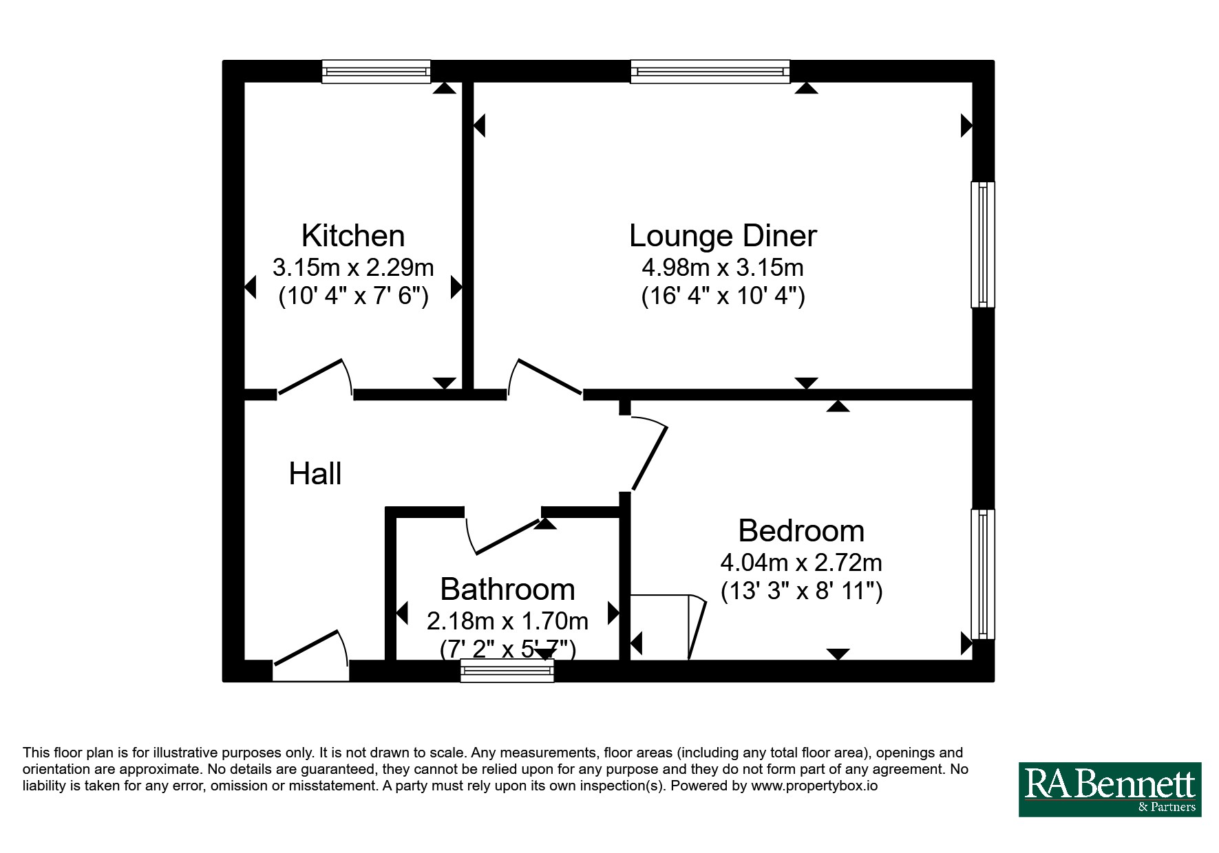 30, Elgar Court, Worcester floorplan