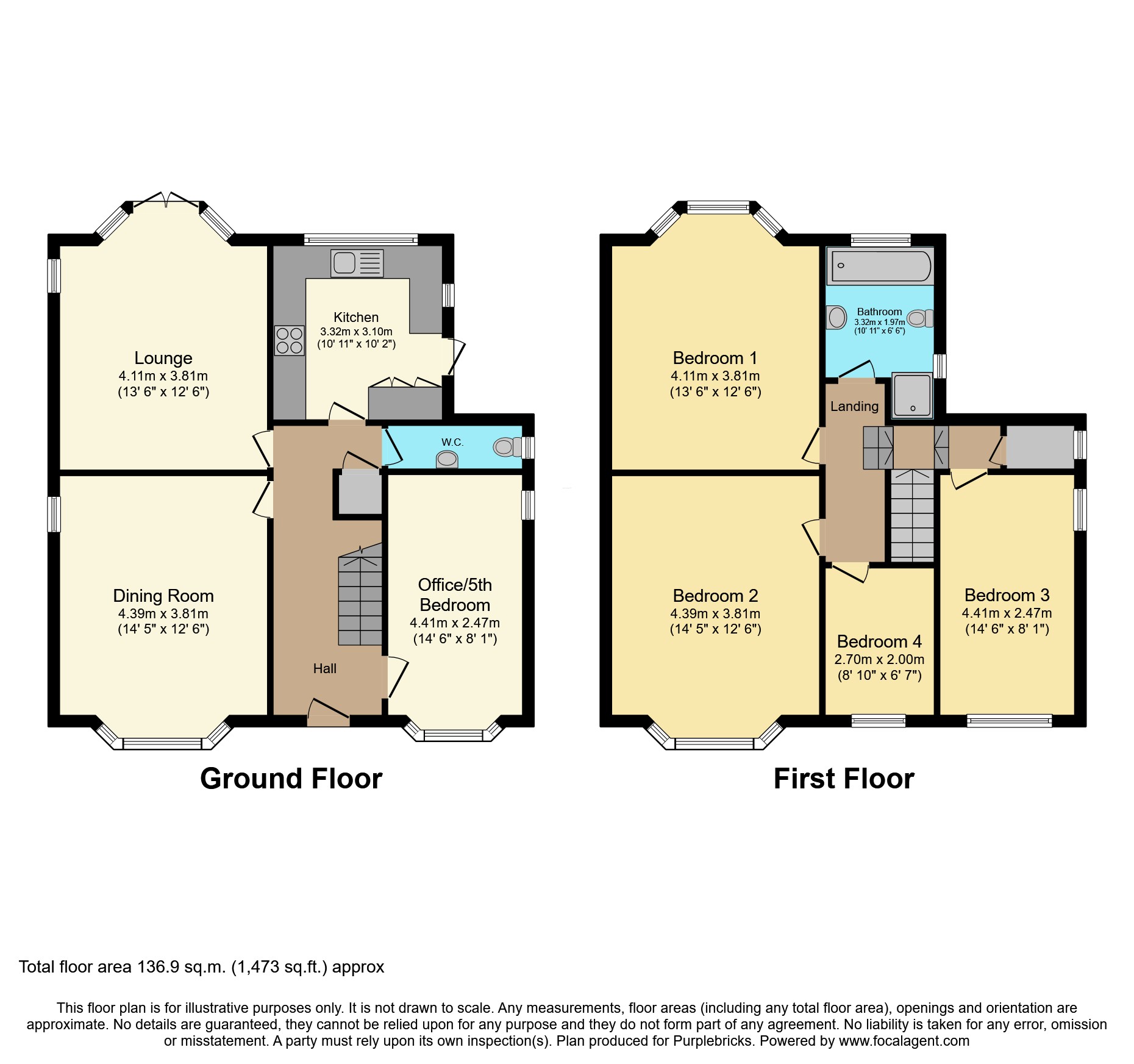 11, Blenheim Gardens, South Croydon floorplan