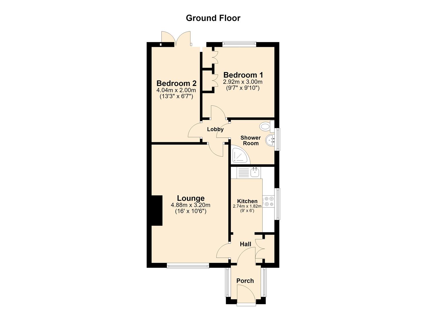 32, Sutton court, Hull floorplan