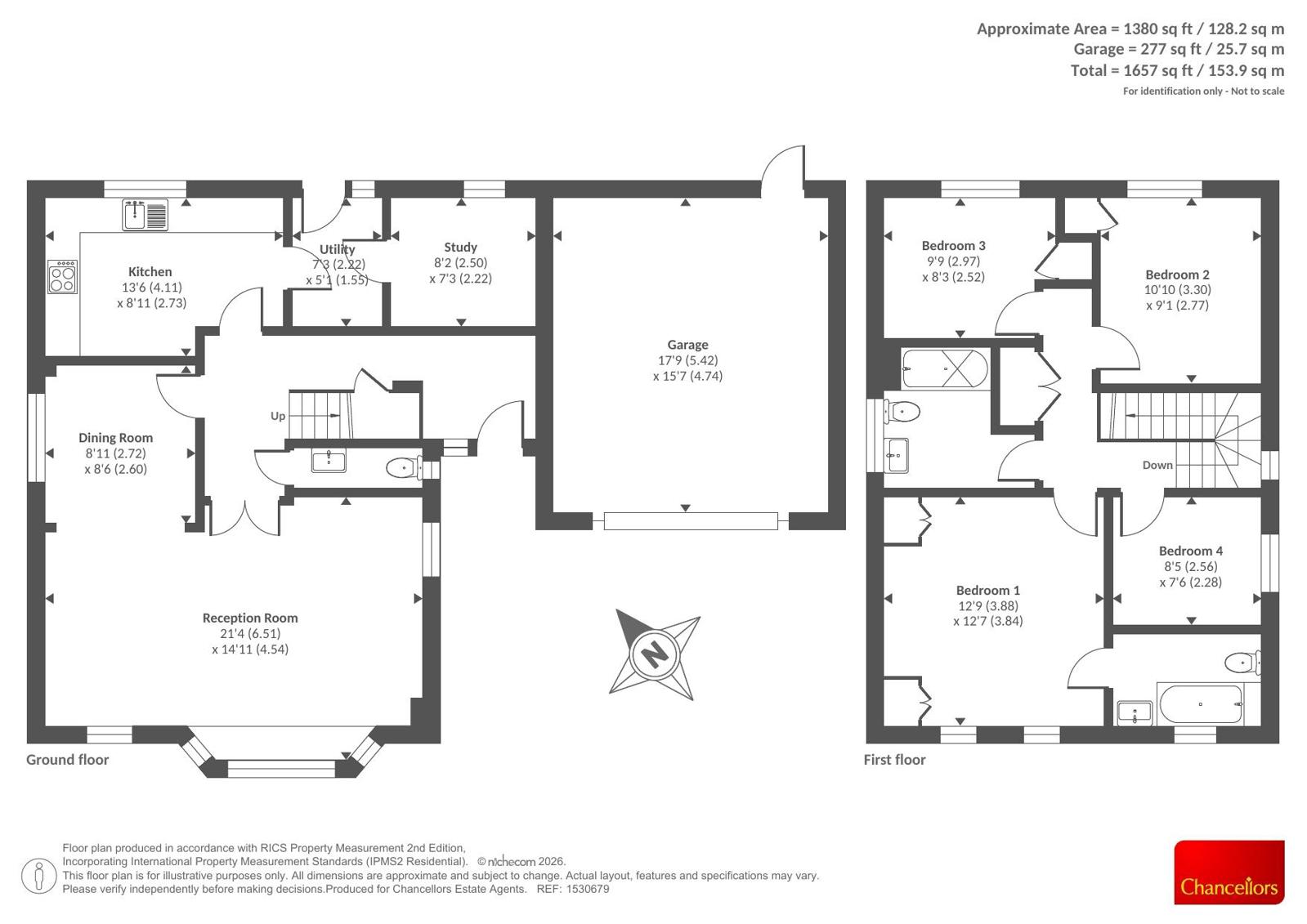24, The Binghams, Berkshire floorplan