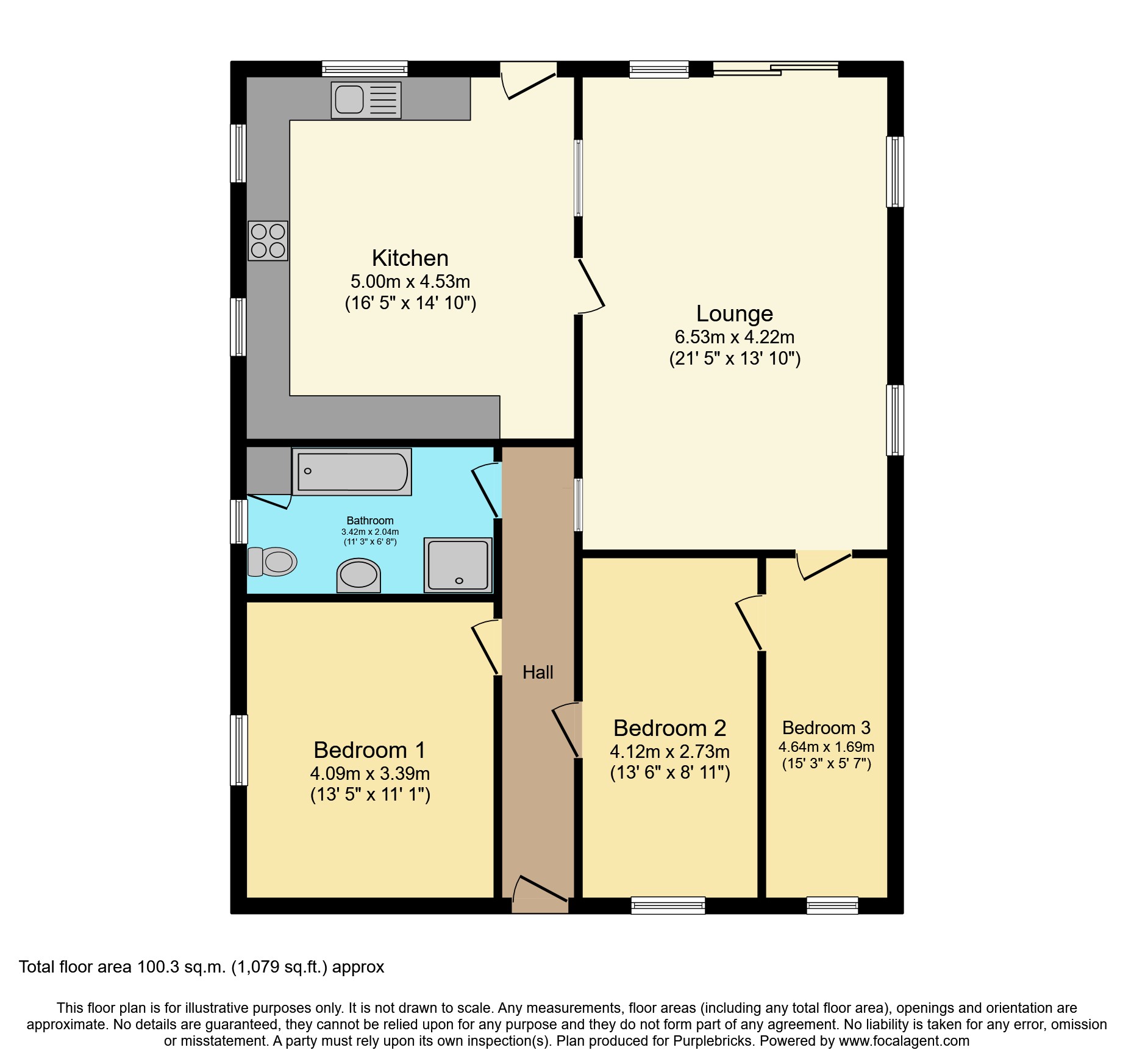 Tyn Y Ffynnon, Llanynghenedl, Holyhead floorplan