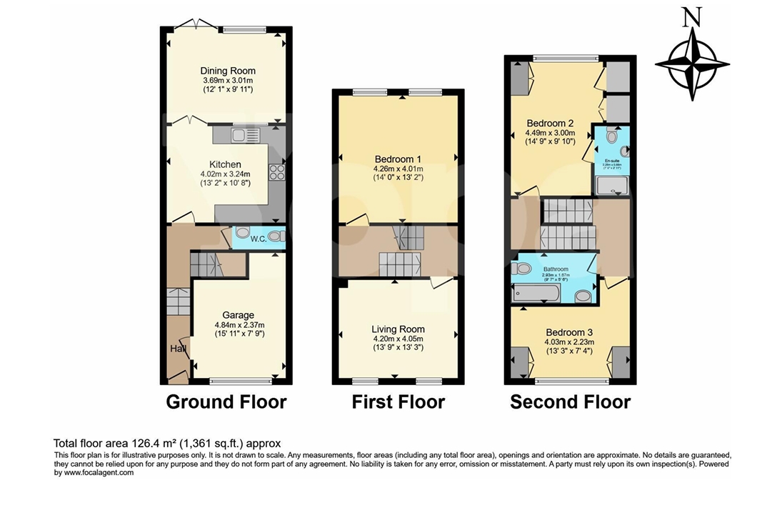 3 Ifield Place,, Charles Street, Kent floorplan