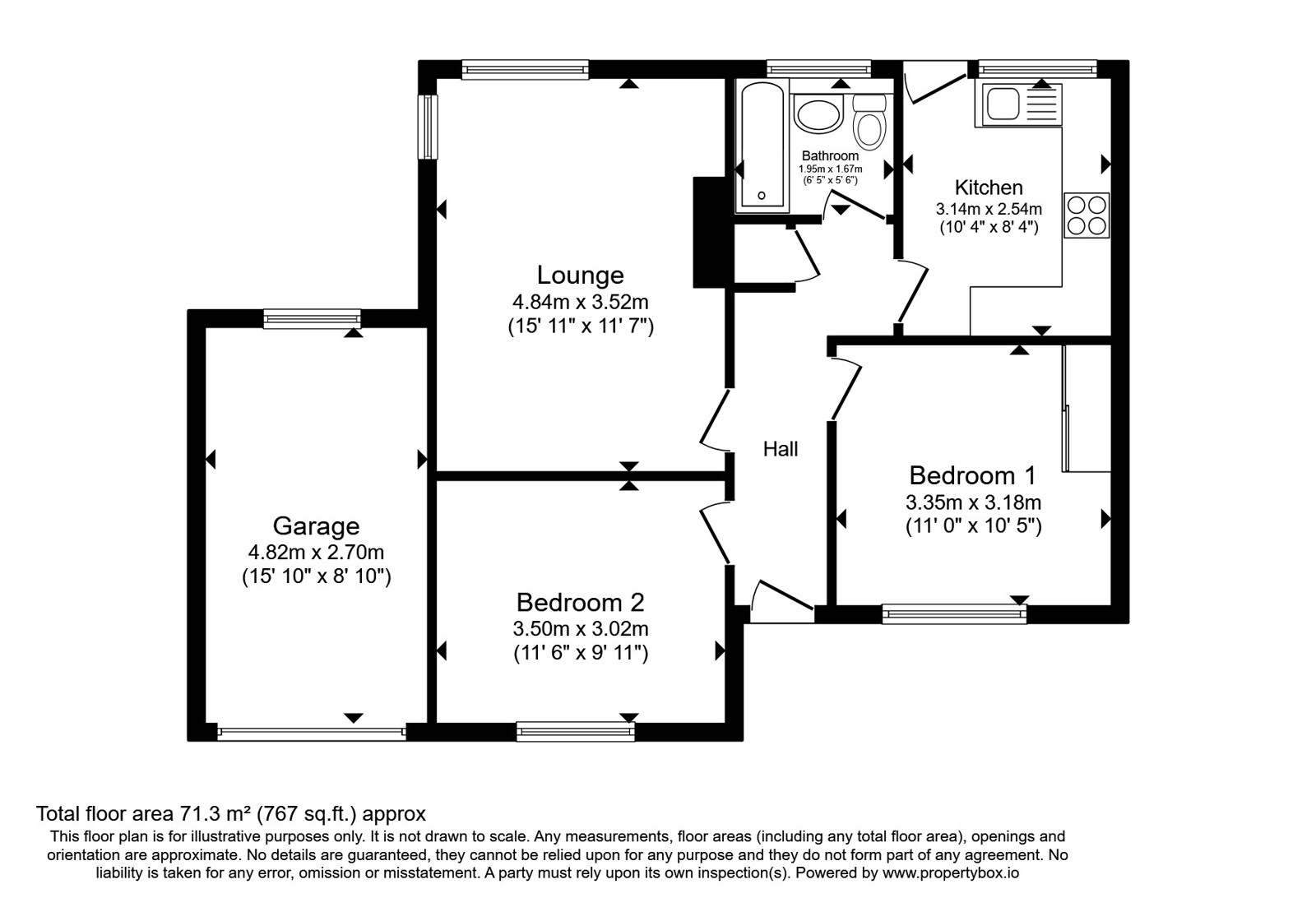 3, Chynoweth Gardens, Penzance floorplan