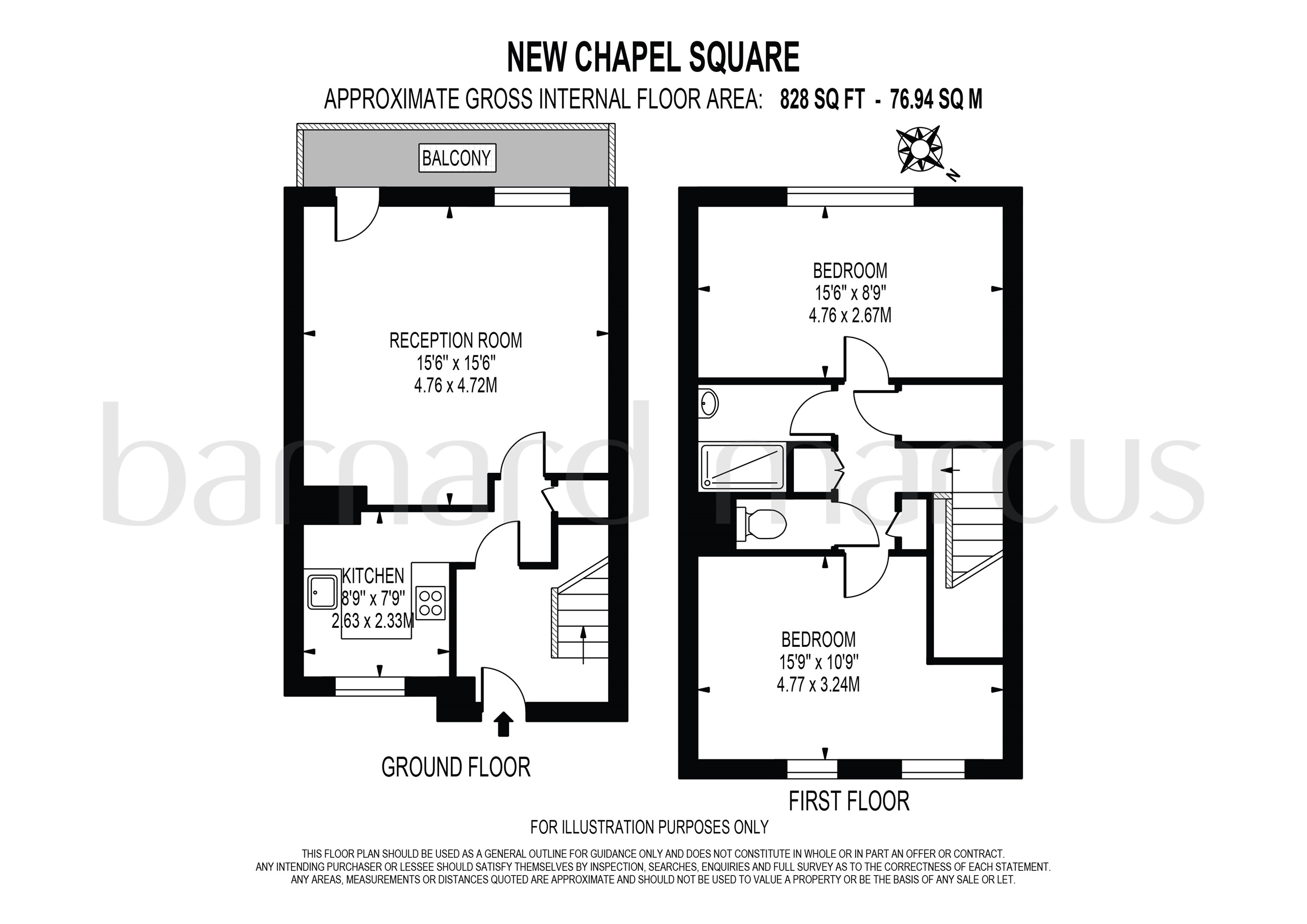 New Chapel Square, Feltham floorplan