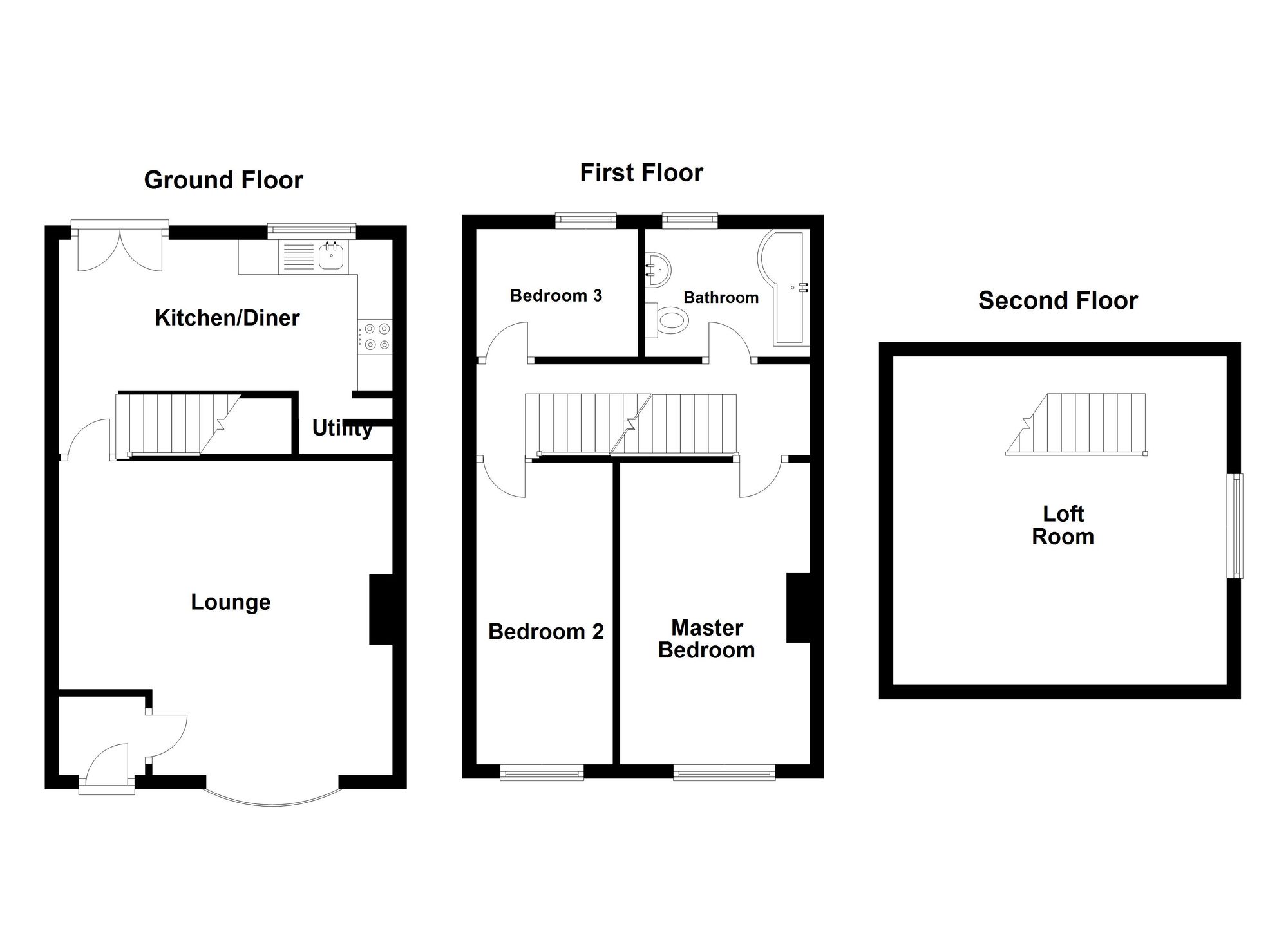 18 Joseph Street, Manchester floorplan
