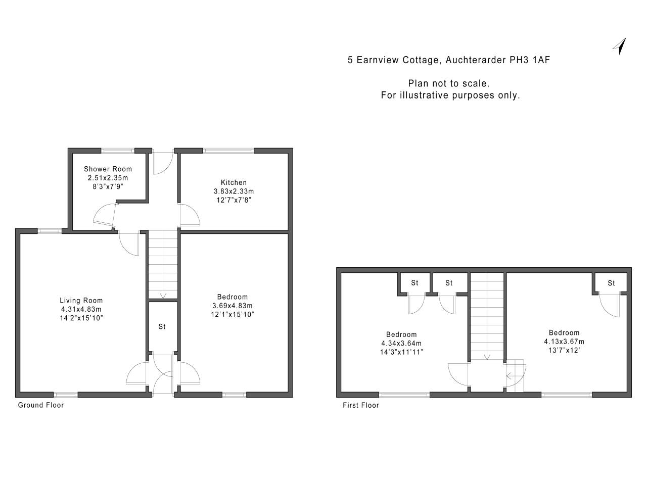 3 Bedrooms Cottage for sale in Earnview Cottage, Sheperds Wynd, Auchterarder PH3