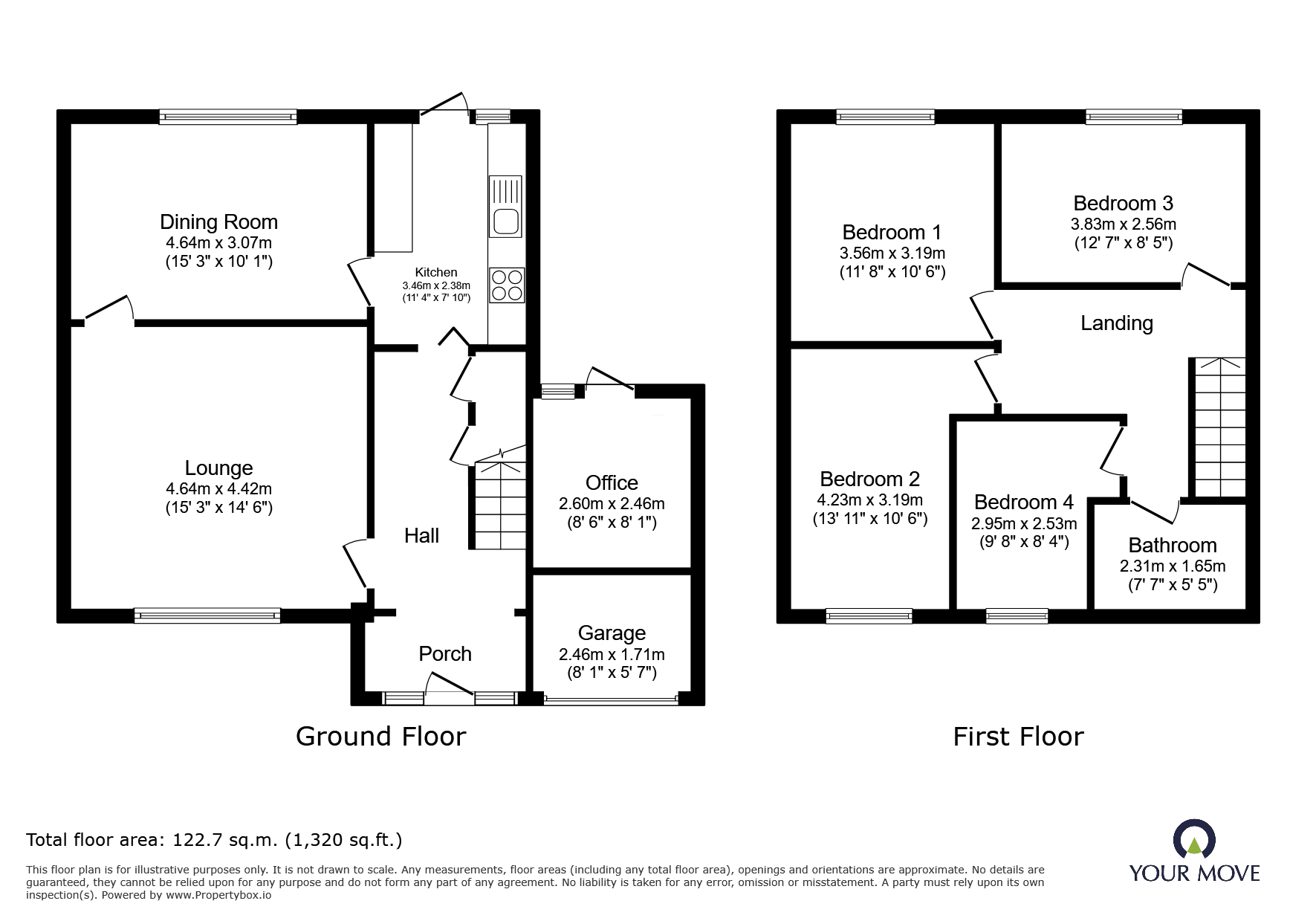 The Incline, Telford floorplan