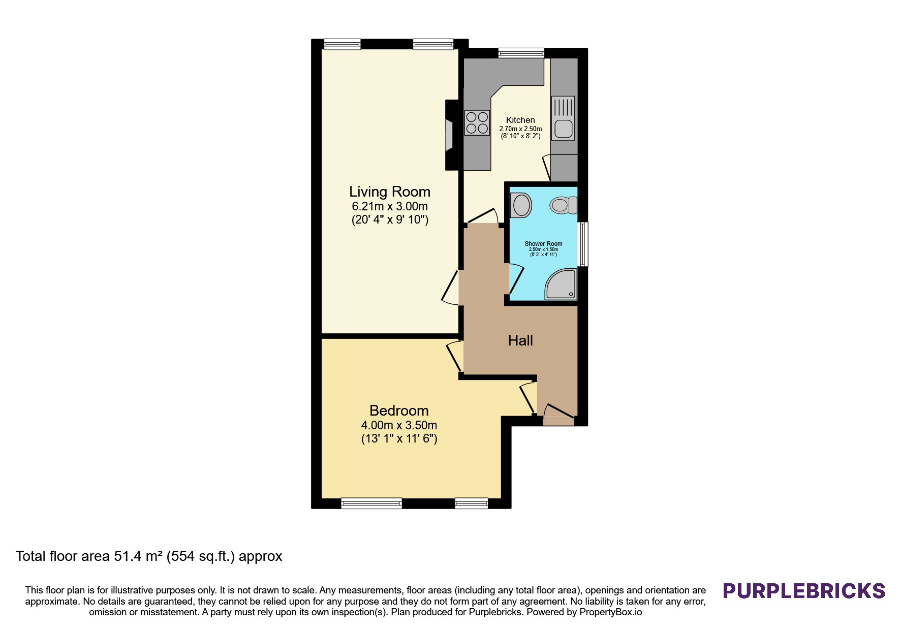 Flat 7, Thorncroft House, Park End Road, Workington floorplan