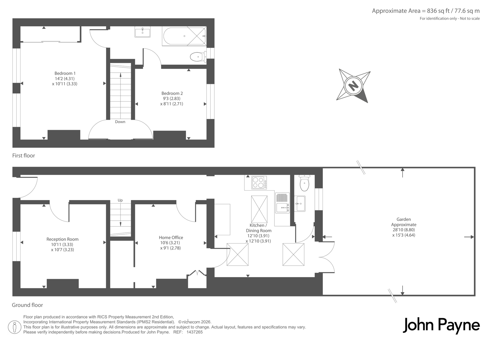 58, Straightsmouth, London floorplan