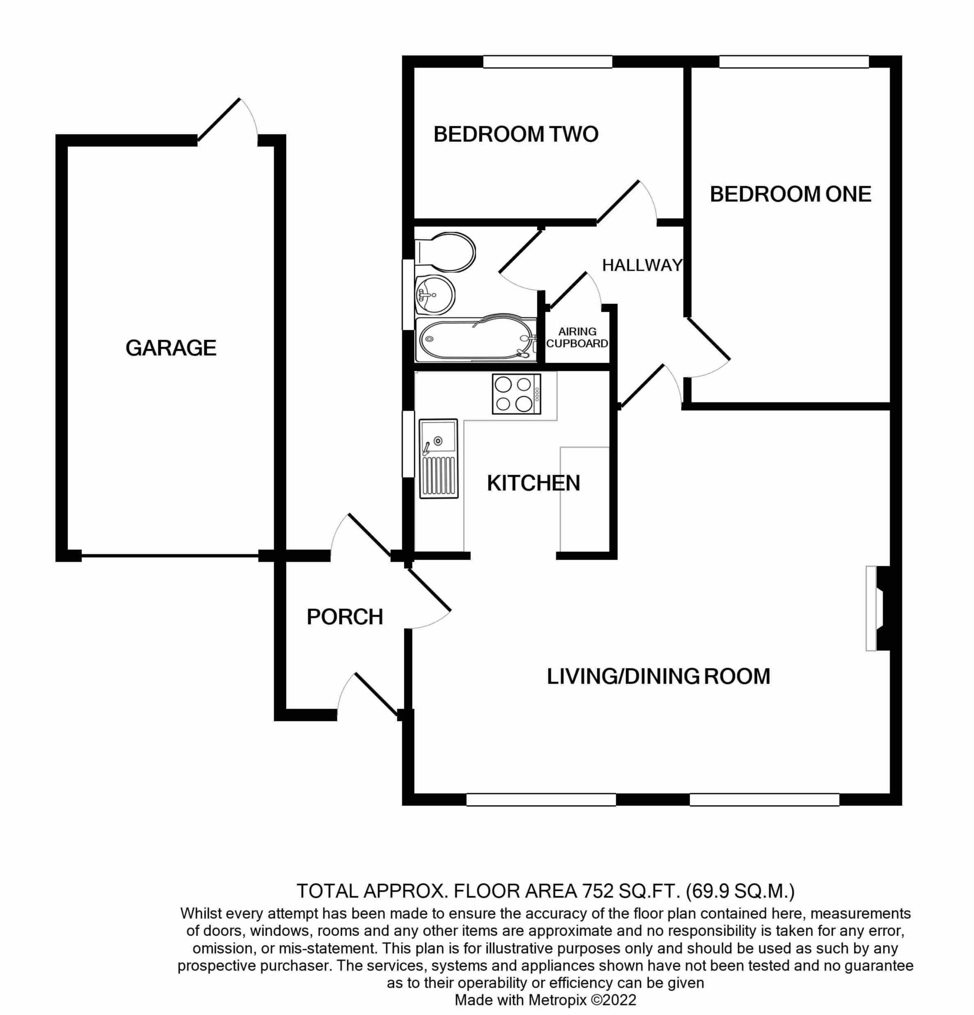 5, Trinity Close, Woodbridge floorplan