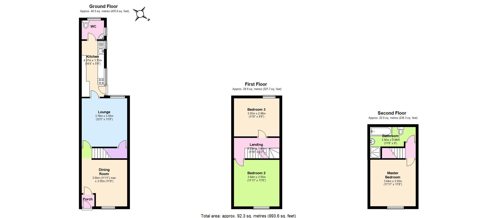 3 Bedrooms Terraced house for sale in Wilford Crescent East, The Meadows, Nottingham NG2