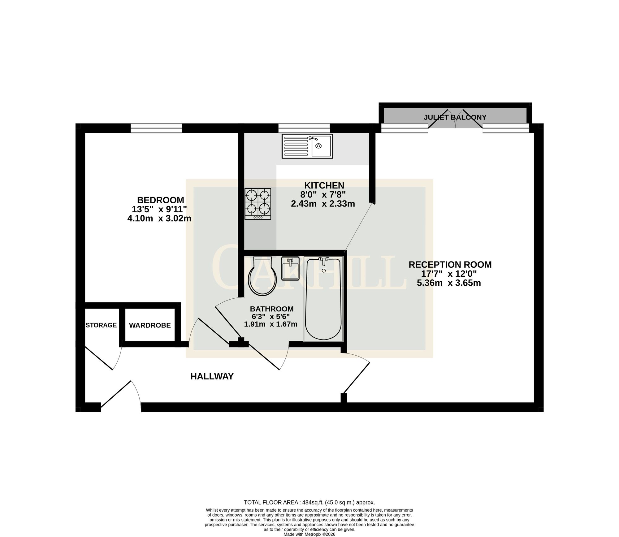 39 Elizabeth Gardens, Isleworth floorplan