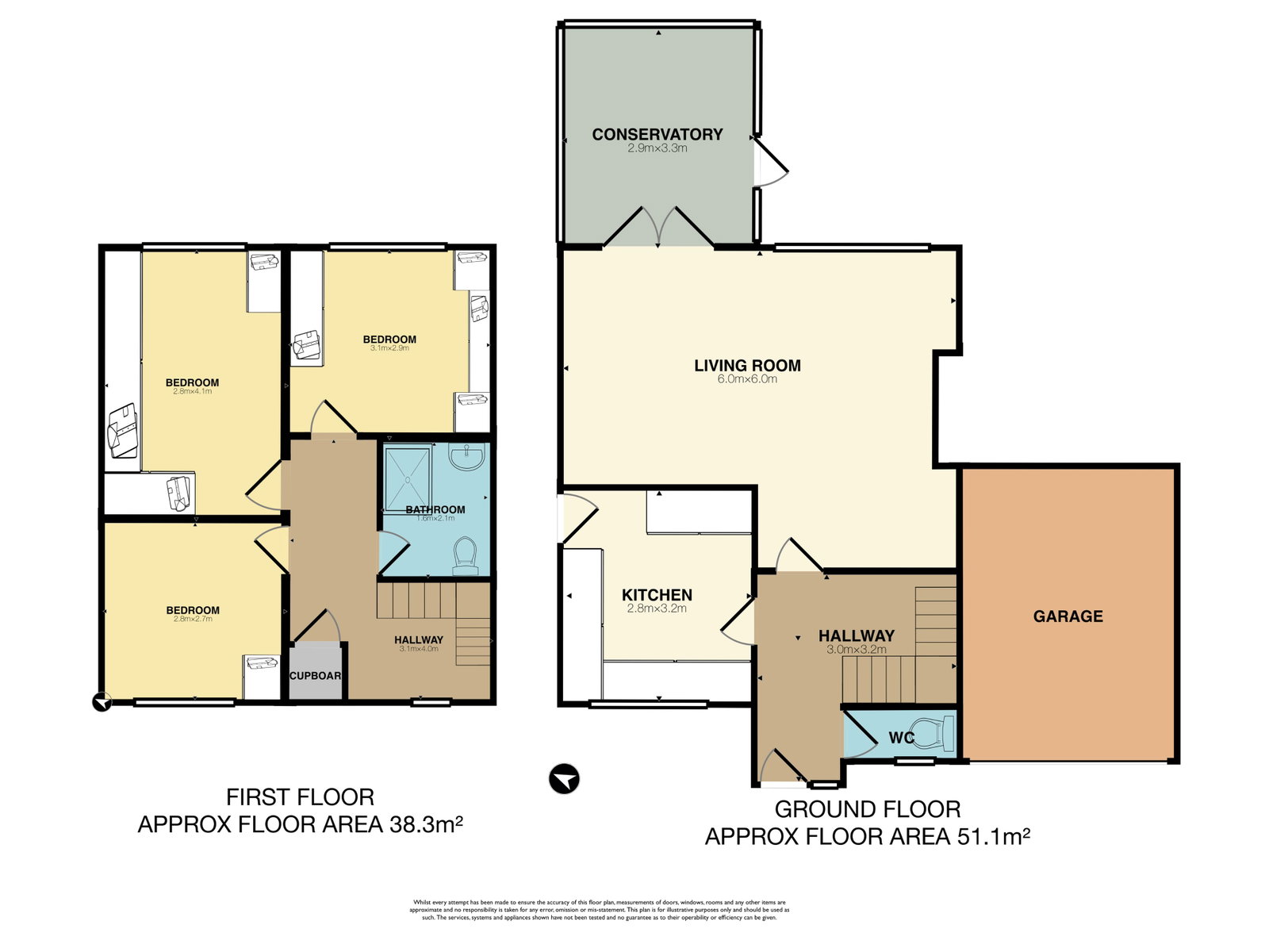 20, Muirfield Close, Heywood floorplan