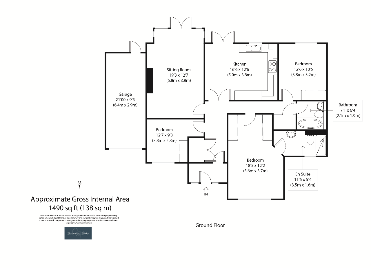 Florence Gardens, Summers Park, Lawford CO11, 3 bedroom bungalow for