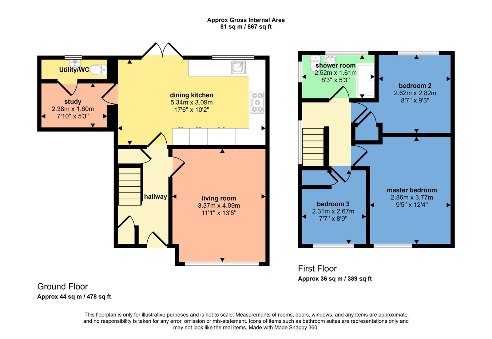 33, Castlesteads Drive, Carlisle floorplan