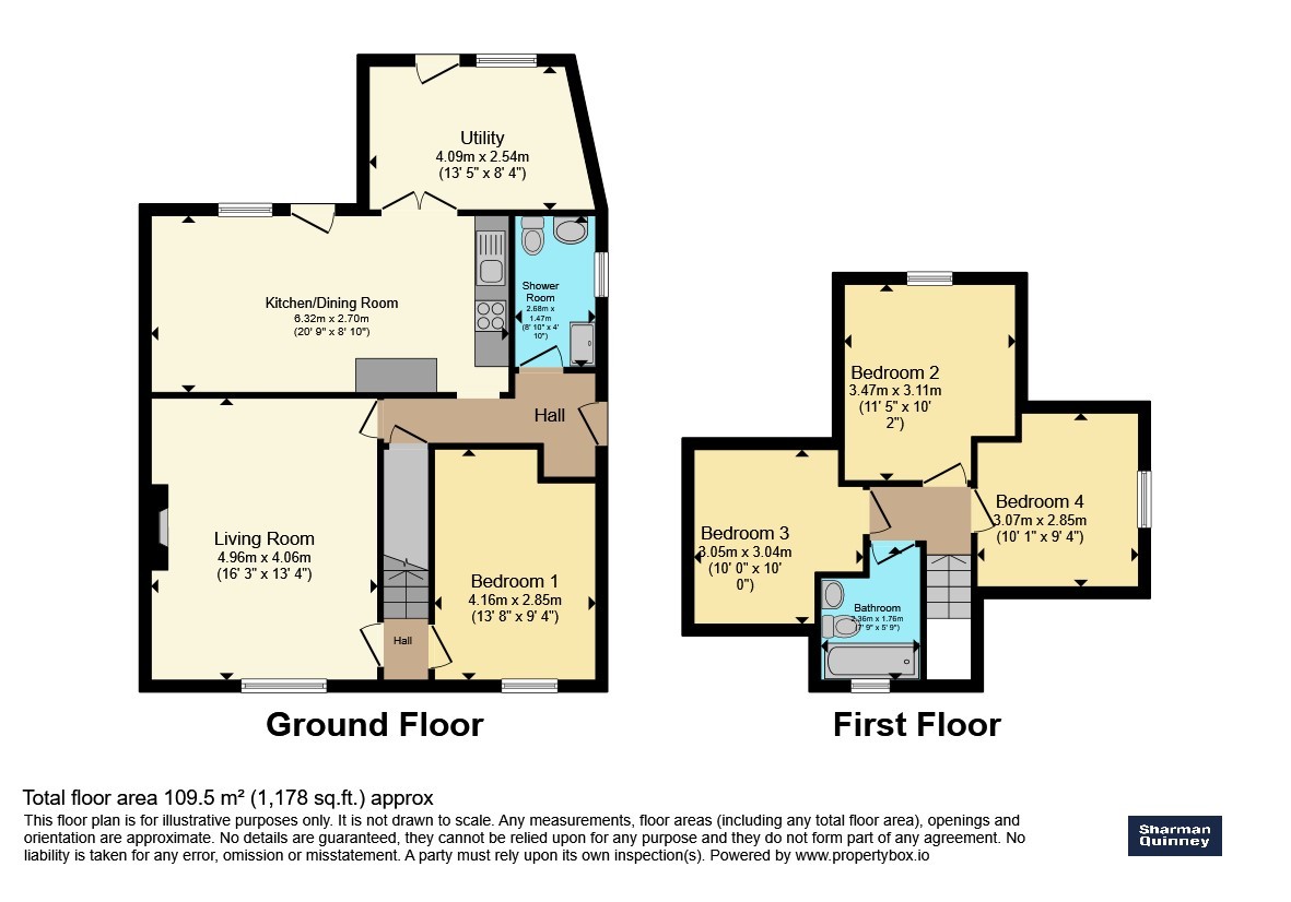 70, Saxon Road, Peterborough floorplan