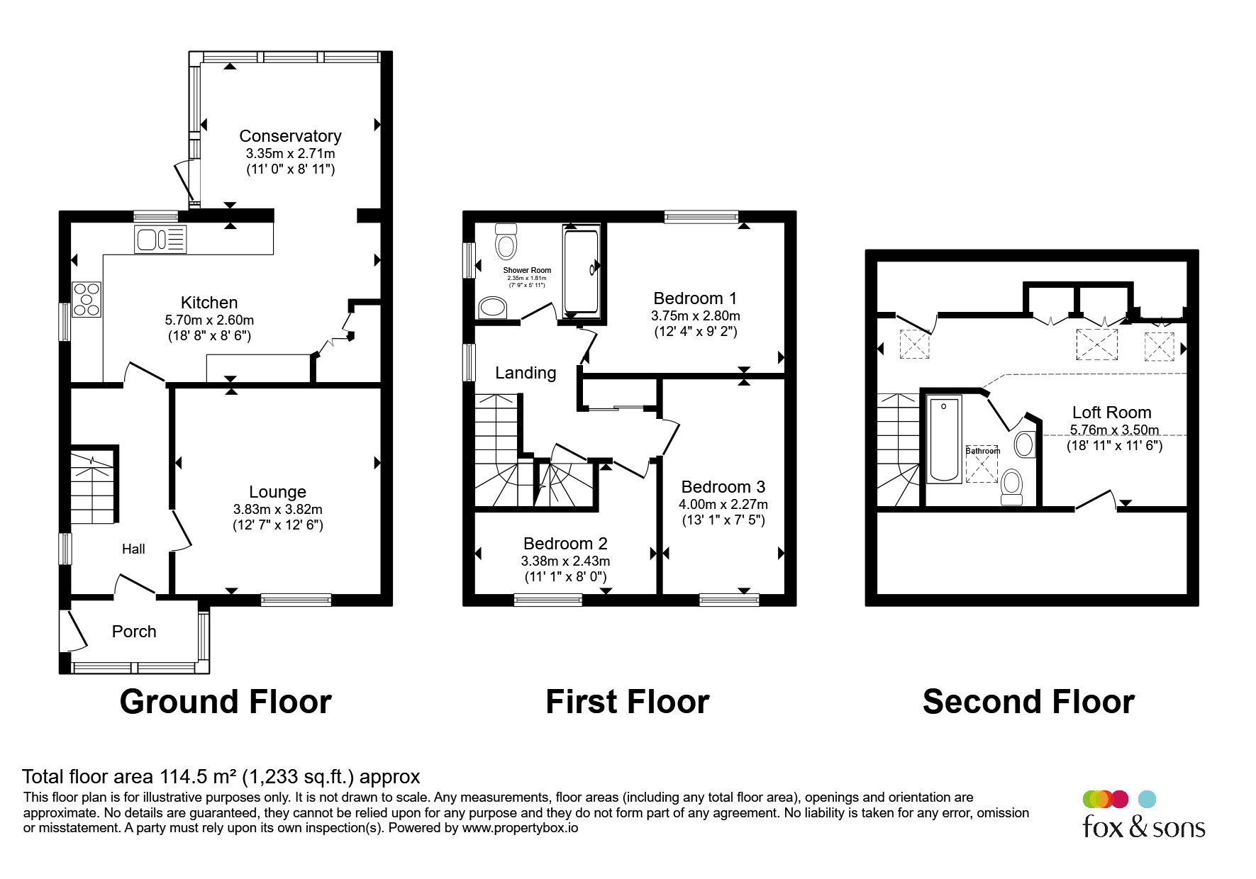 17, Whitehill Gardens, Plymouth floorplan