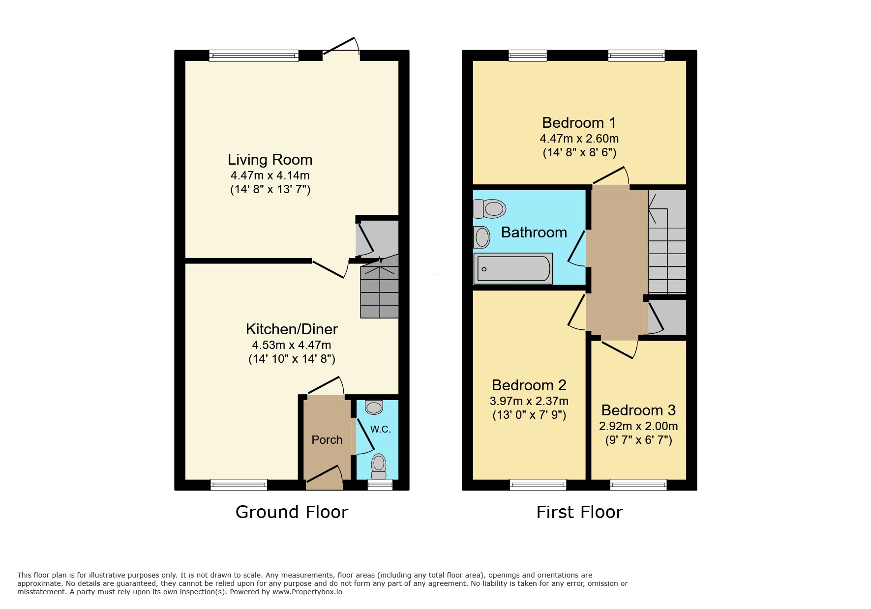4 Wells Close, Leicester floorplan