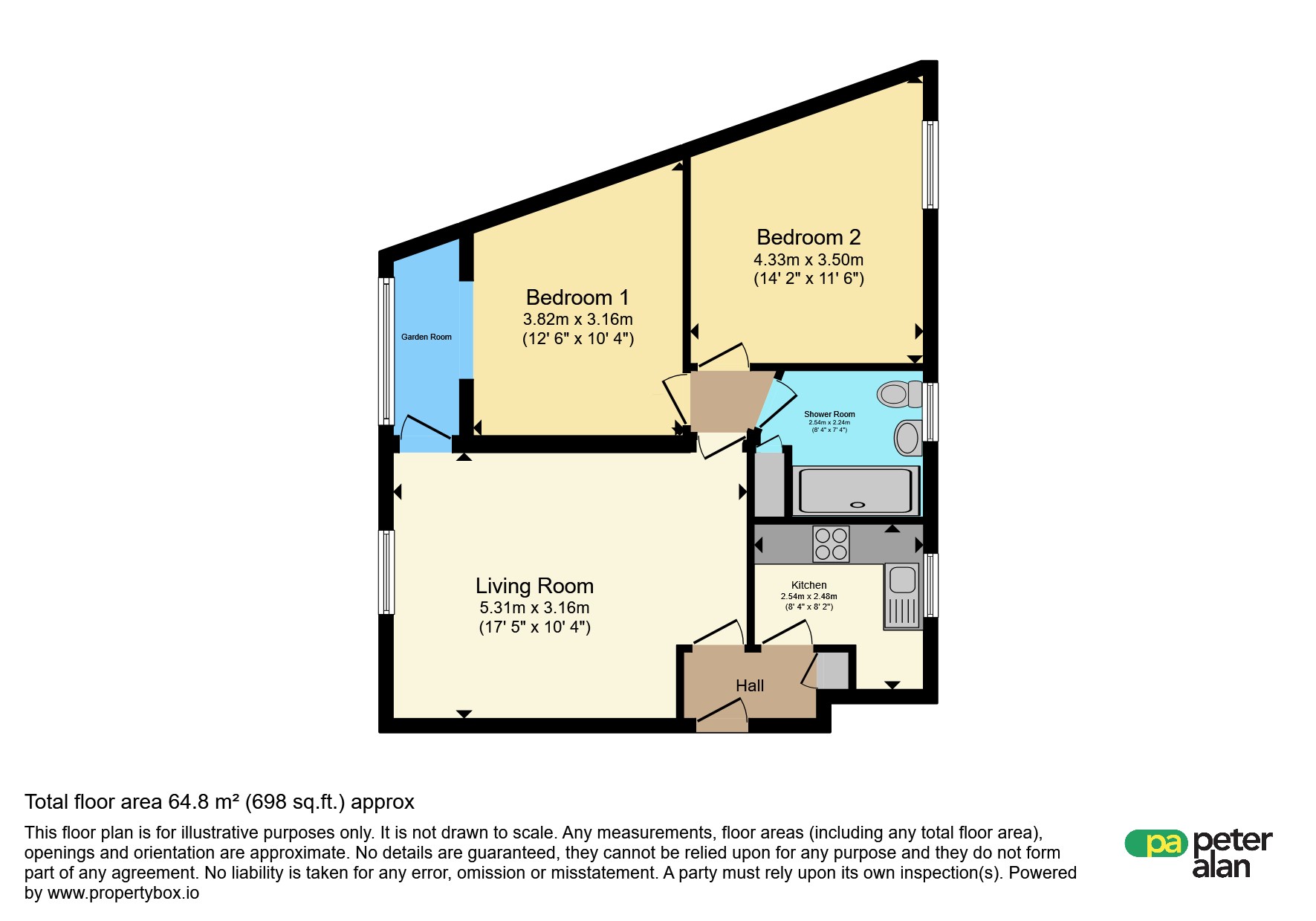 38, Tynant, Cardiff floorplan