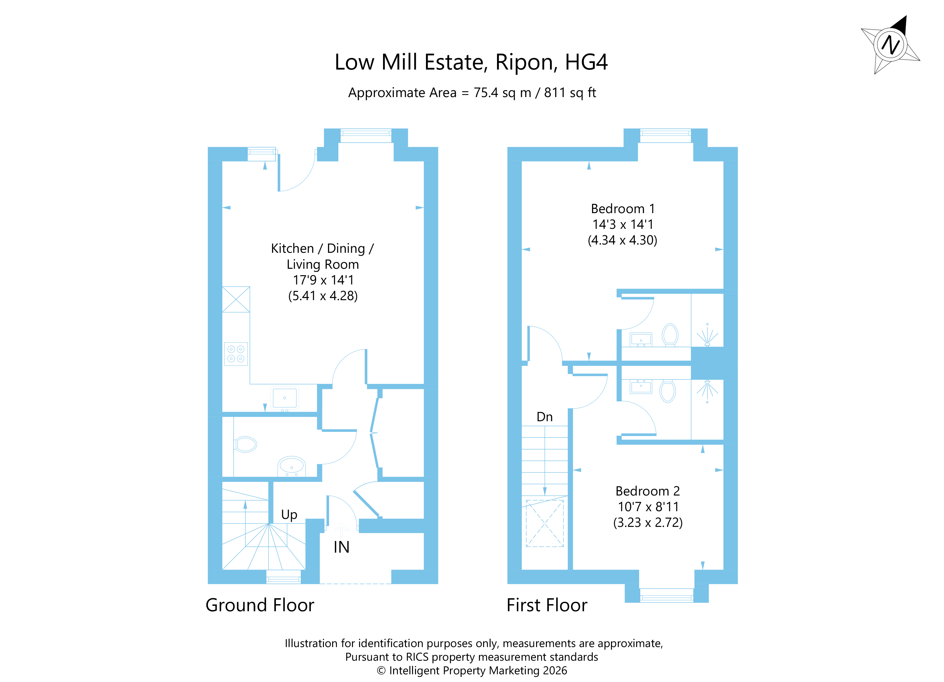 18, Low Mill Estate, North Yorkshire floorplan