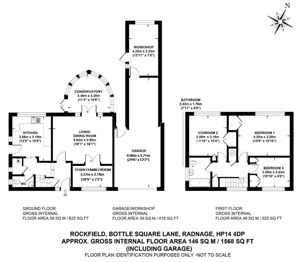 Rockfield, Bottle Square Lane, High Wycombe floorplan