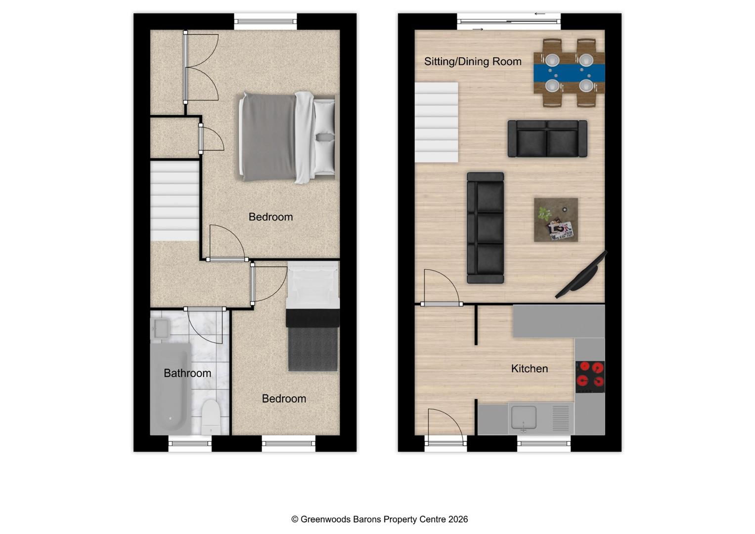 14, Red Post Court, Bath floorplan