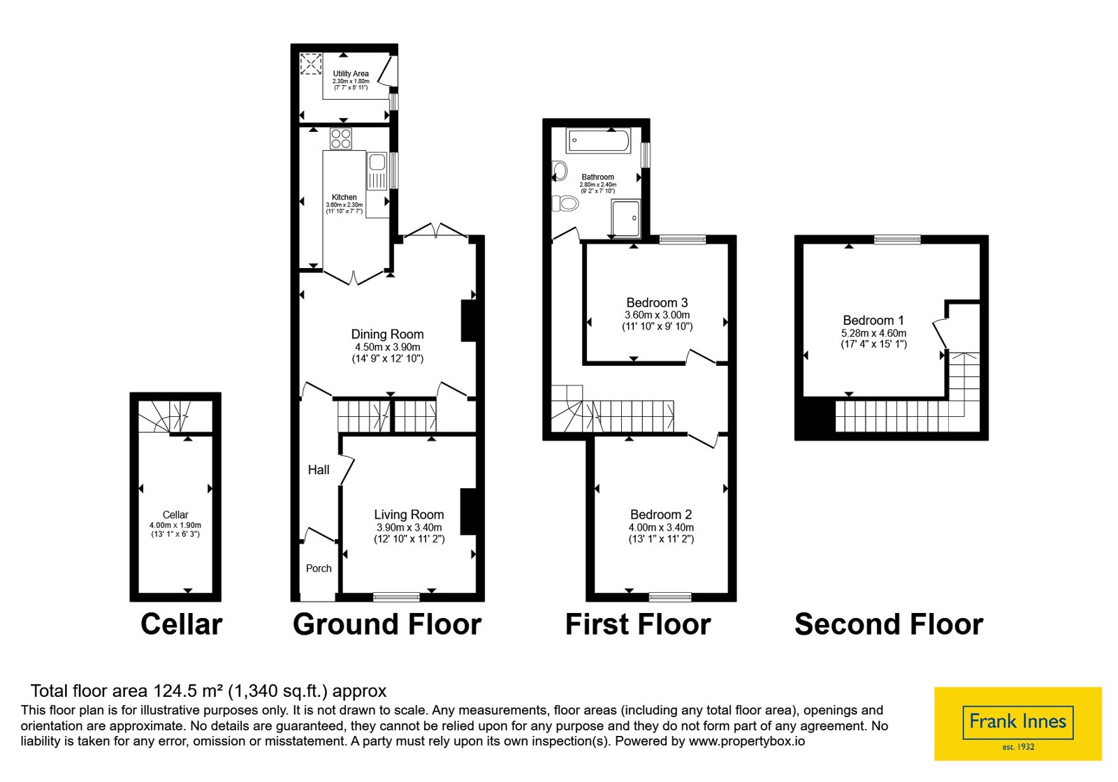 32, Cobden Road, Derbyshire floorplan