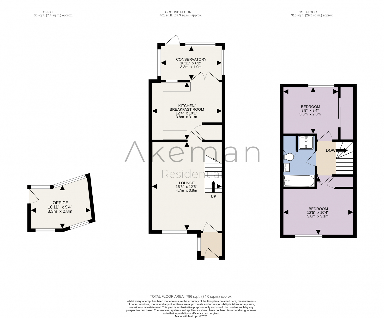 23, Emperor Close, Berkhamsted floorplan